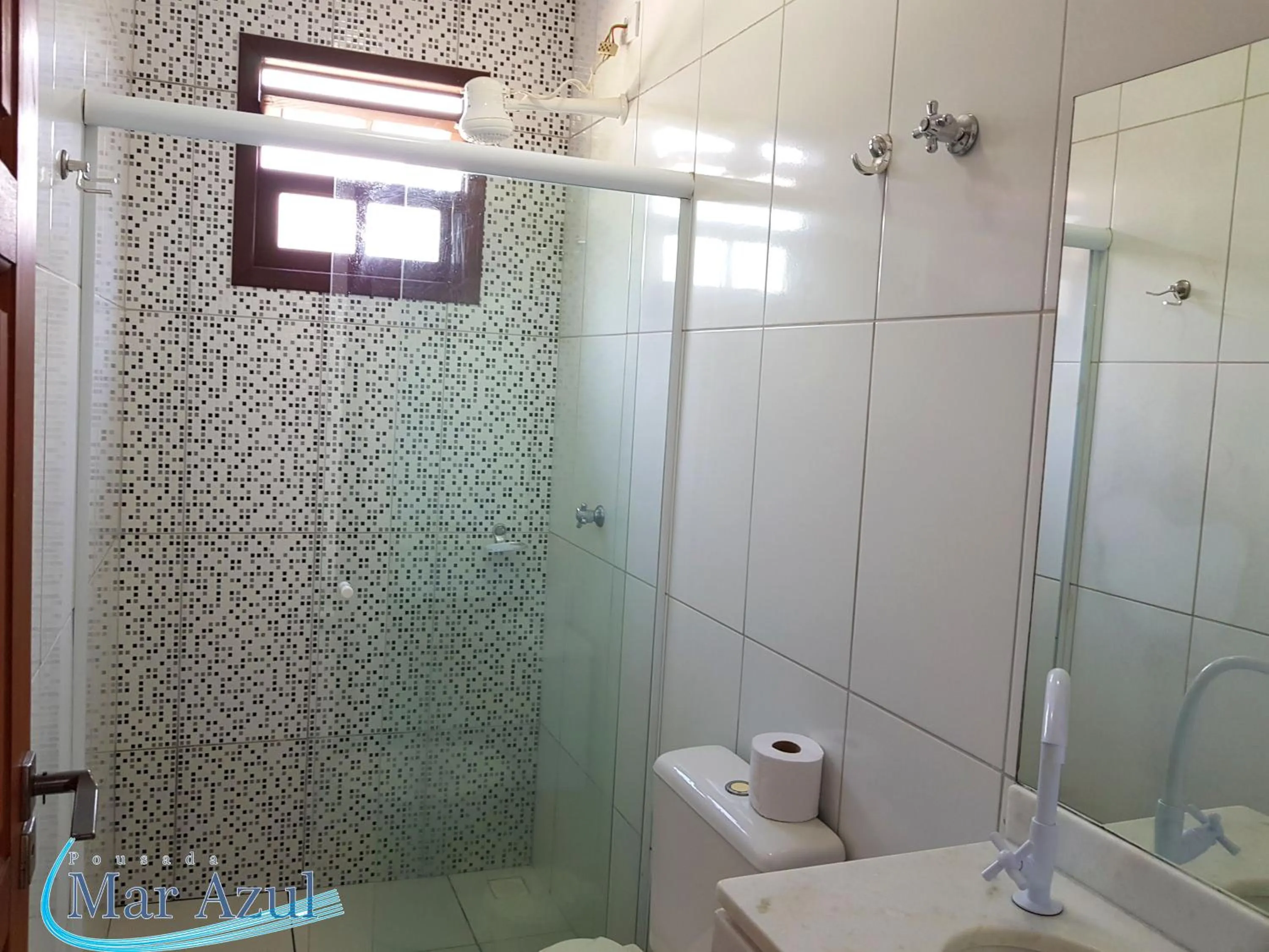 Bathroom in Pousada Mar Azul