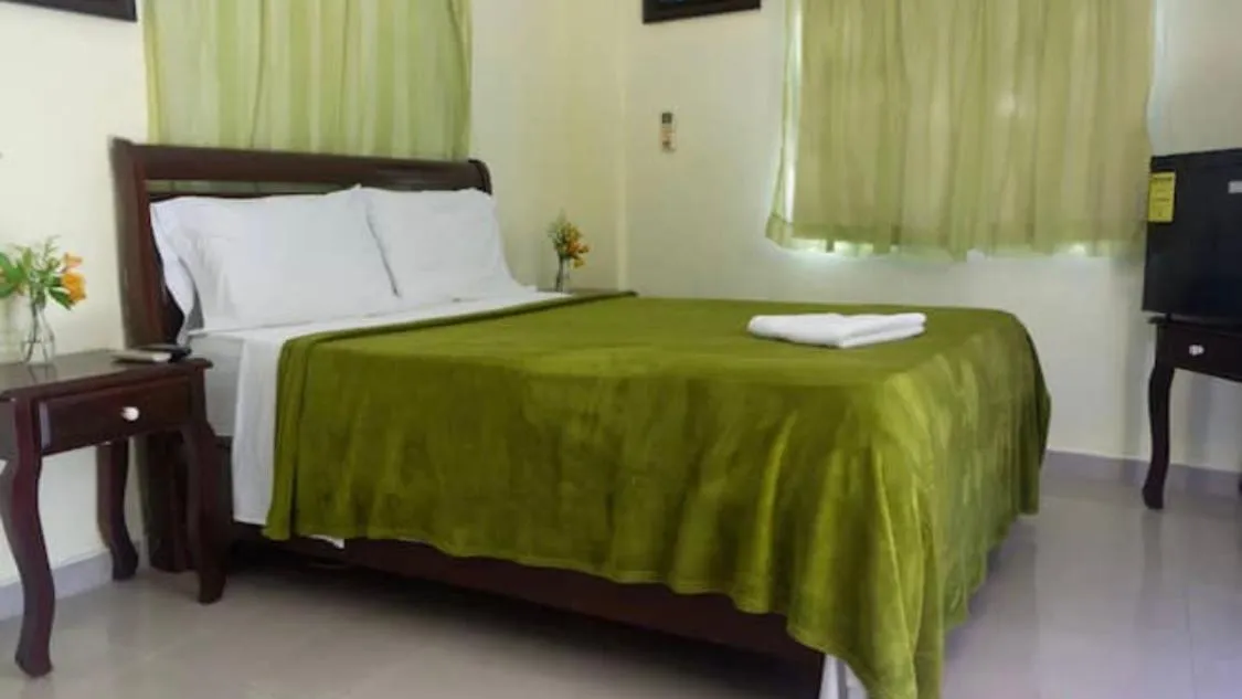 Bed in Hotel Luis V Santo Domingo