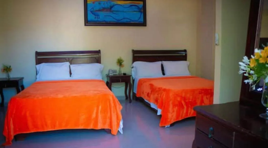 Bed in Hotel Luis V Santo Domingo