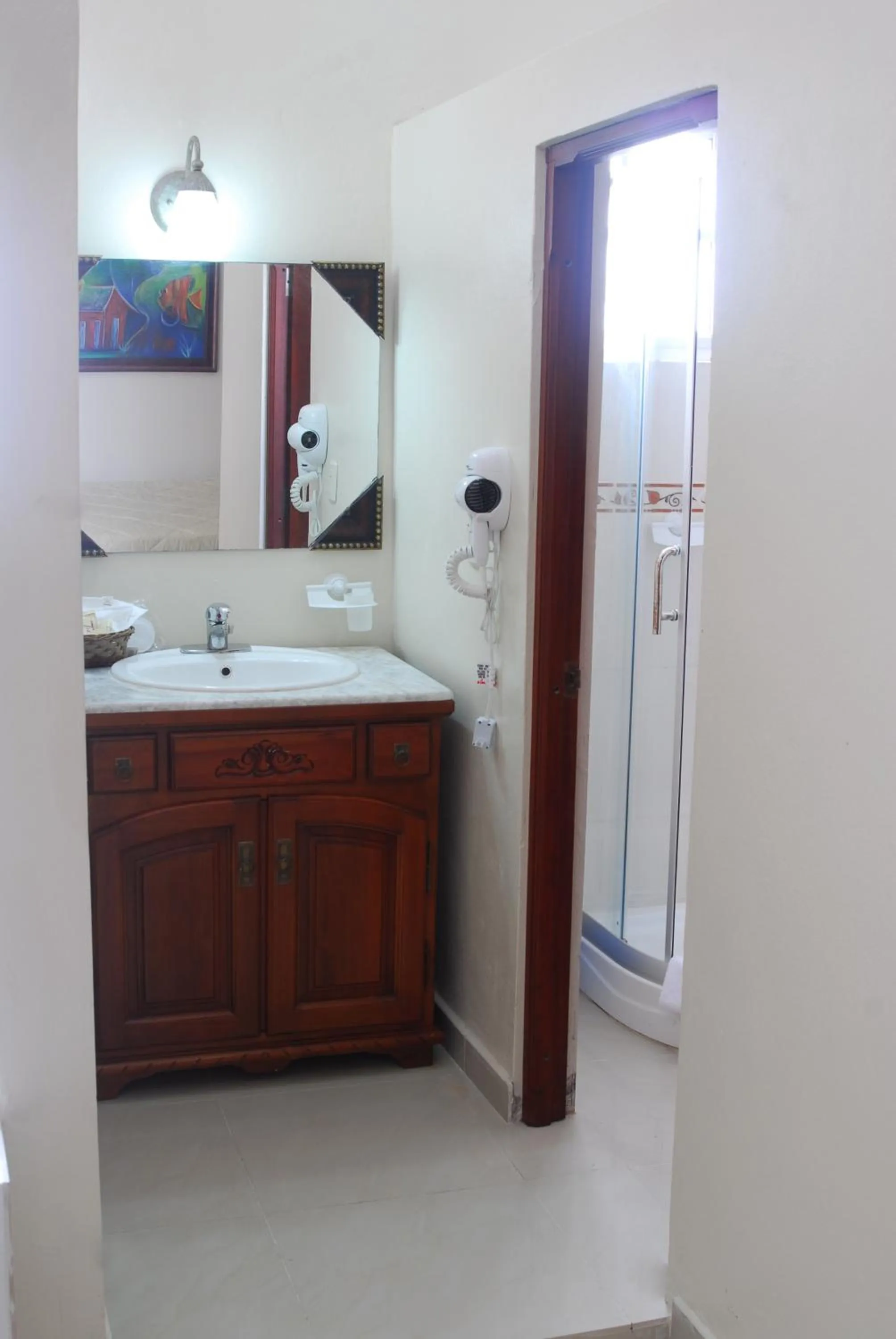 Bathroom in Hotel Luis V Santo Domingo