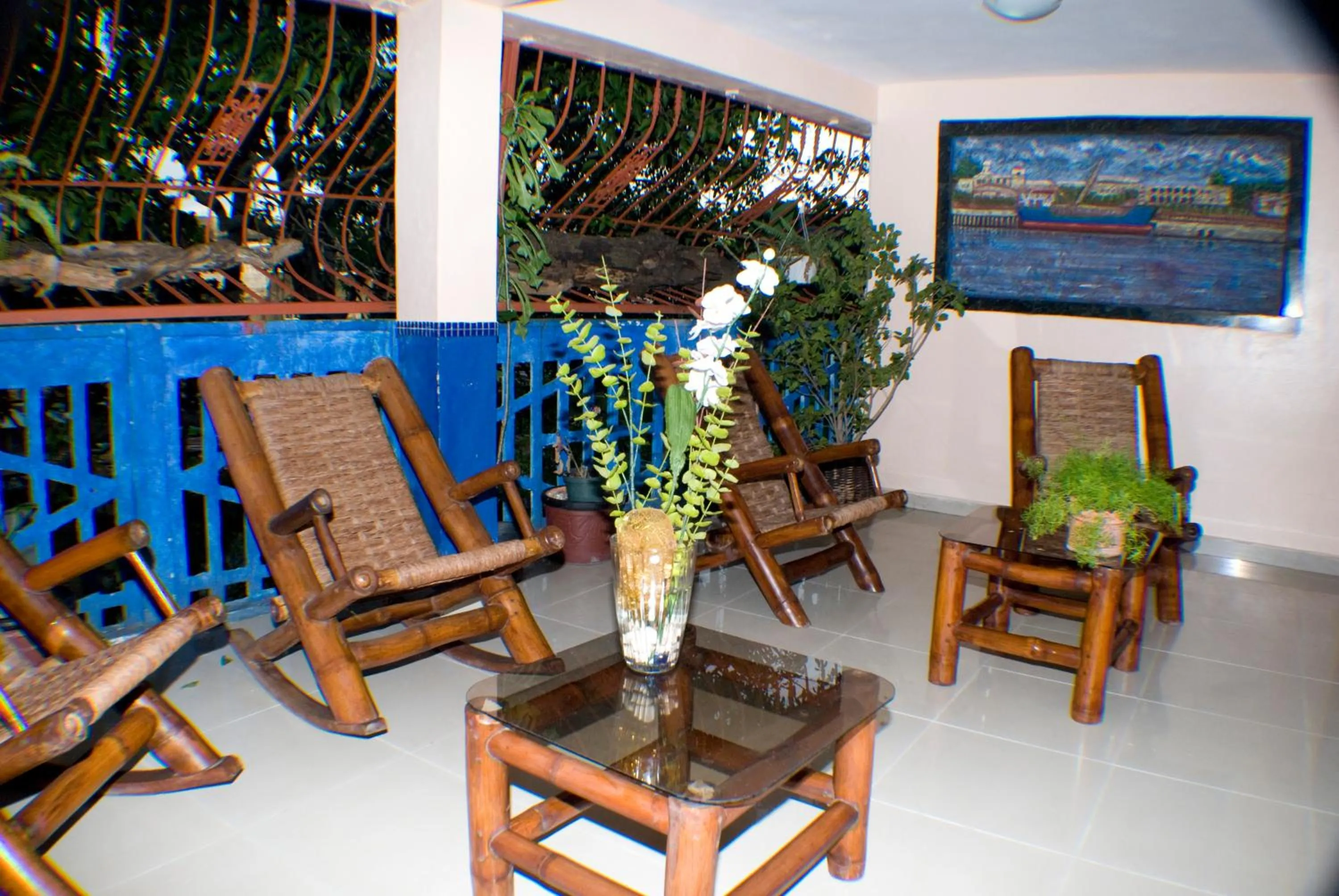 Living room in Hotel Luis V Santo Domingo