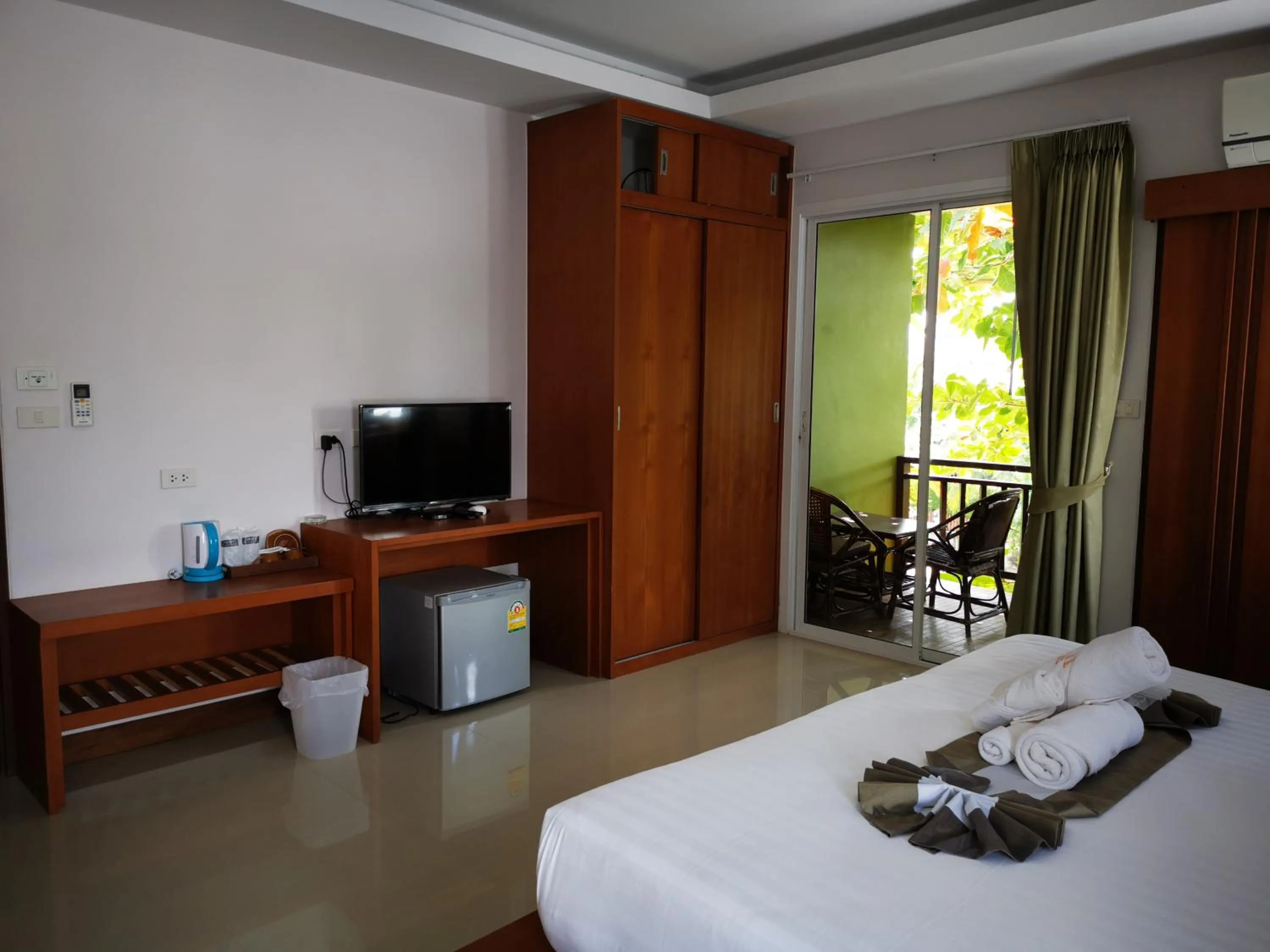 Bed in The Peace Tara House