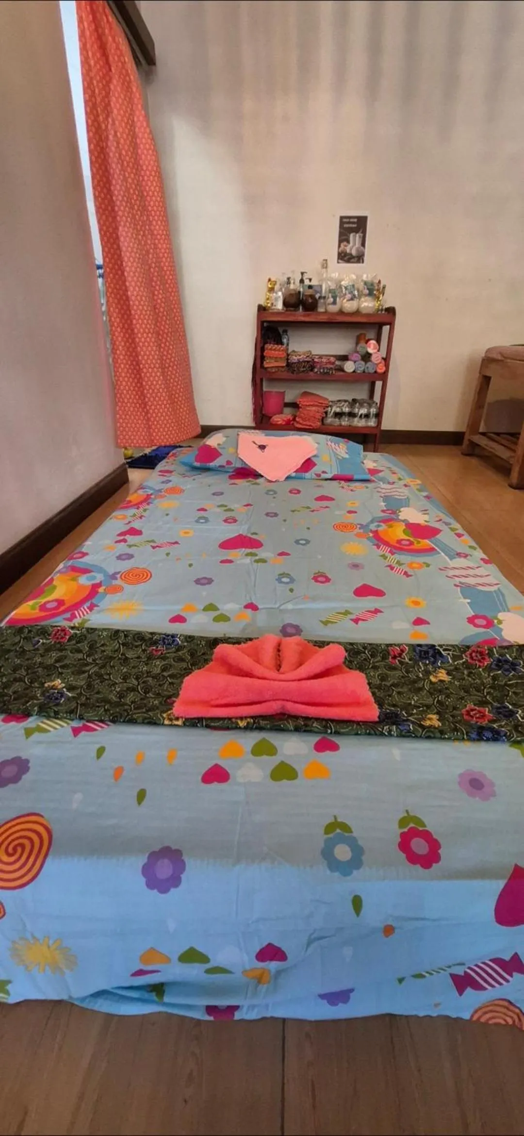 Bed in The Peace Tara House