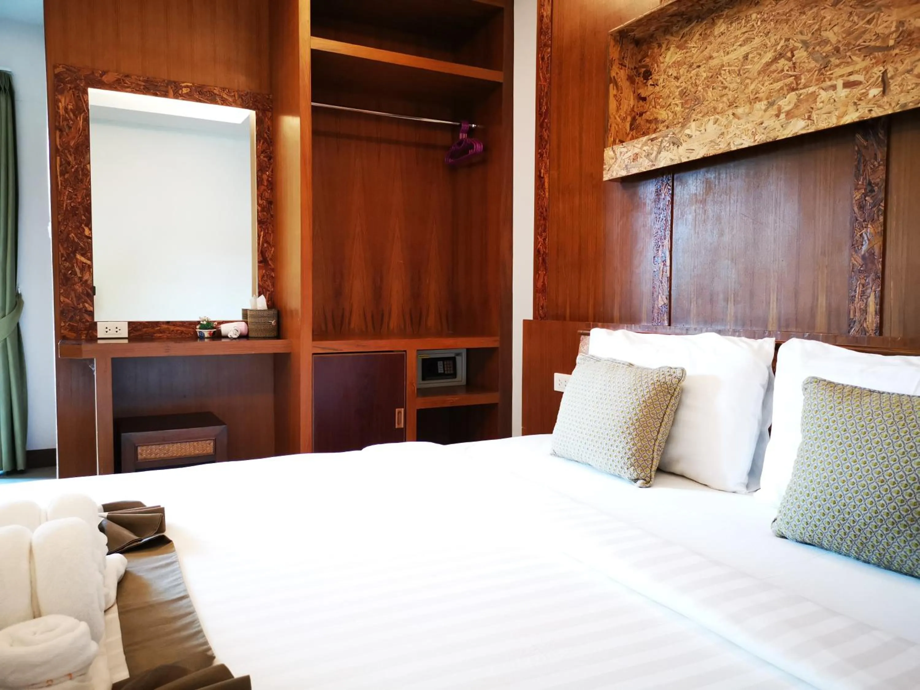 Bed in The Peace Tara House