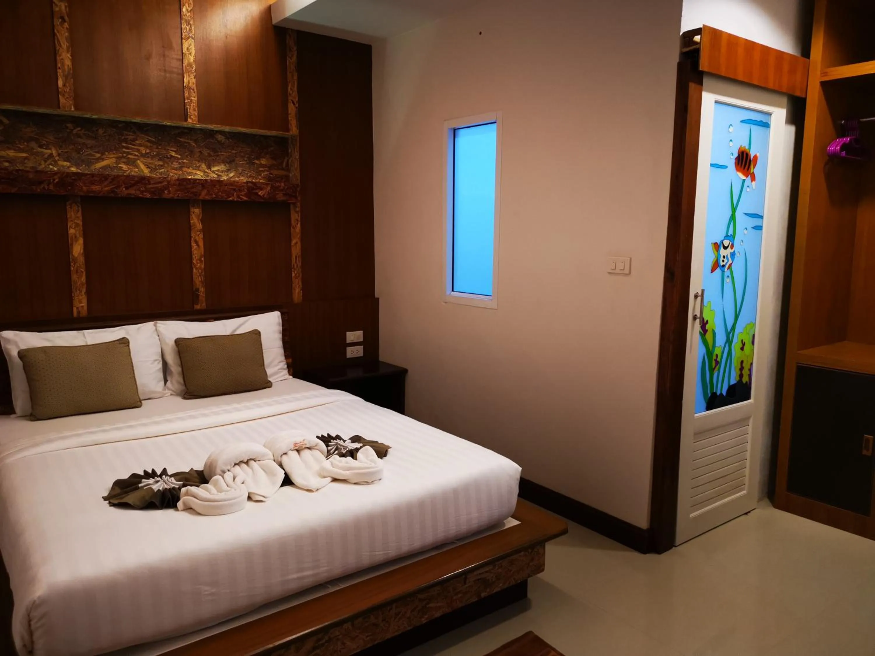 Bed in The Peace Tara House