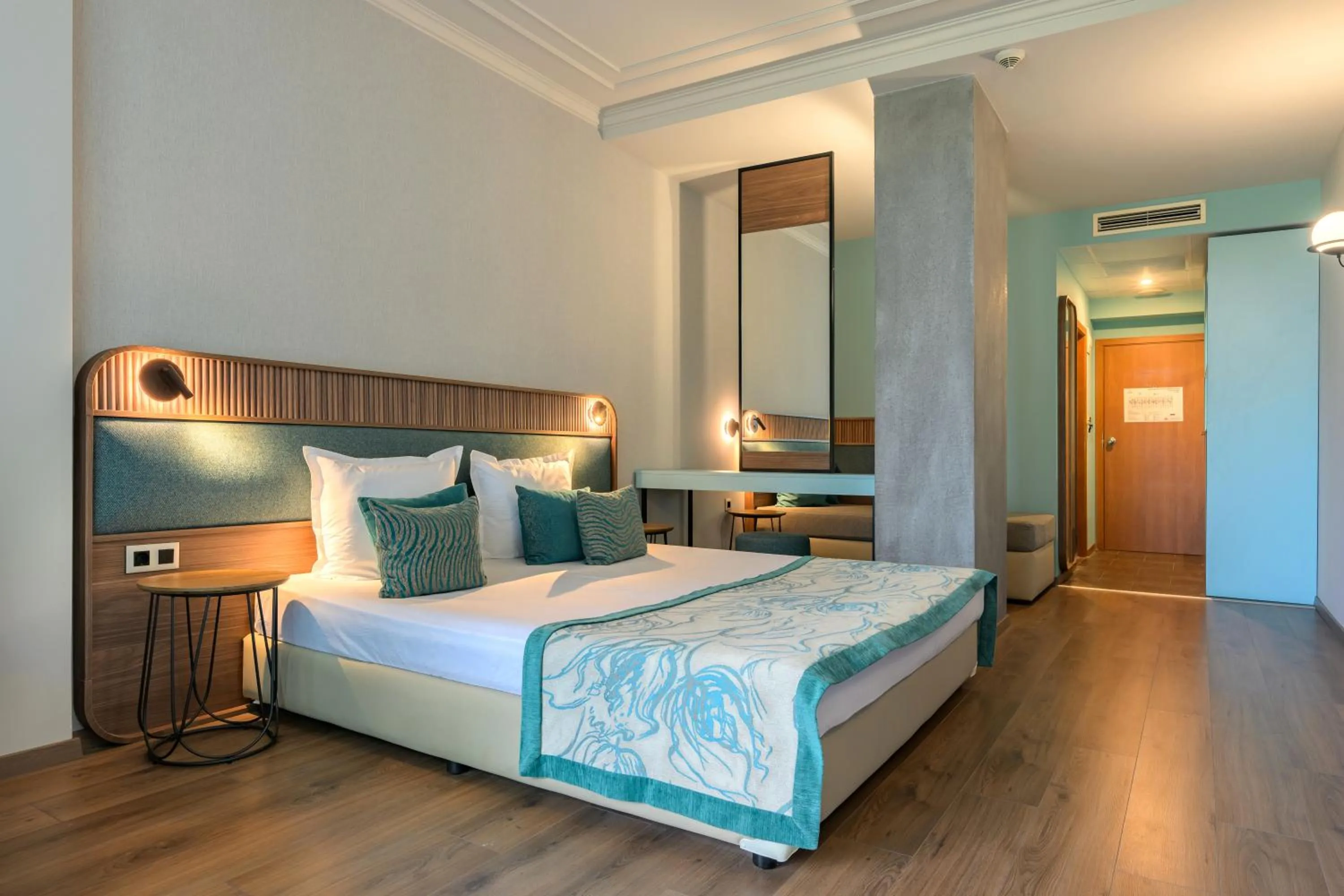 Bed in Kristal Hotel - All inclusive - Fully renovated rooms 2025