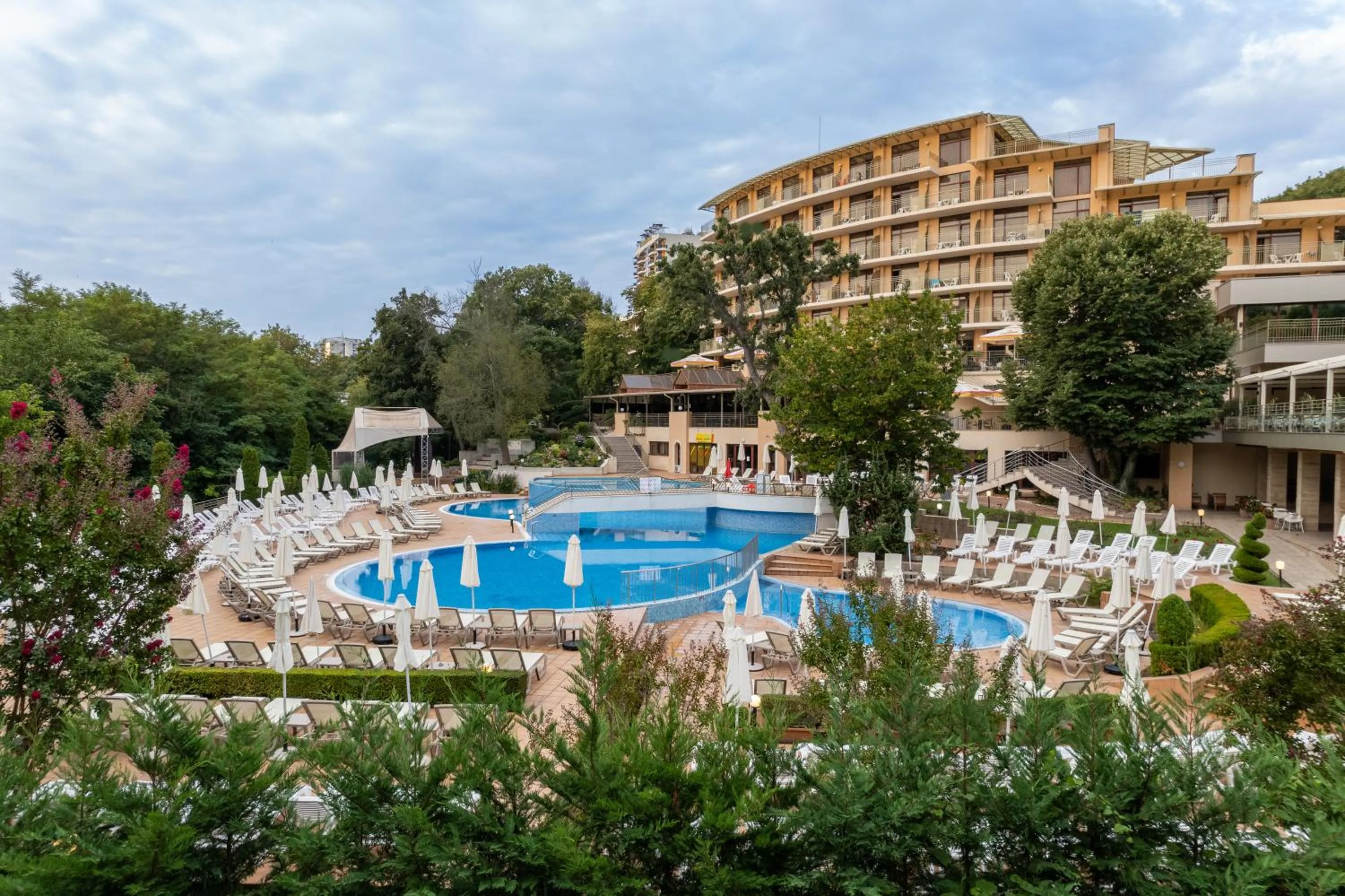 Pool view in Kristal Hotel - All inclusive - Fully renovated rooms 2025