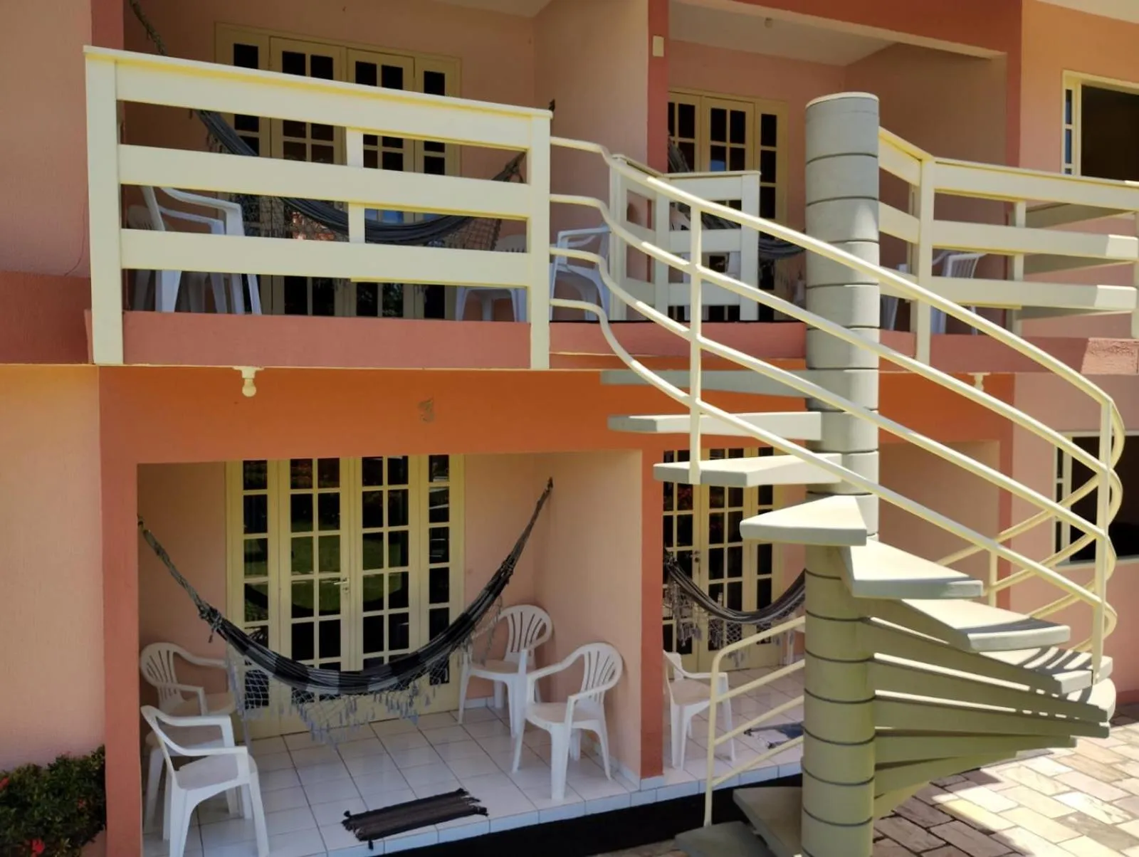 Balcony/Terrace in Pousada Flats Recanto Sonhos do Porto