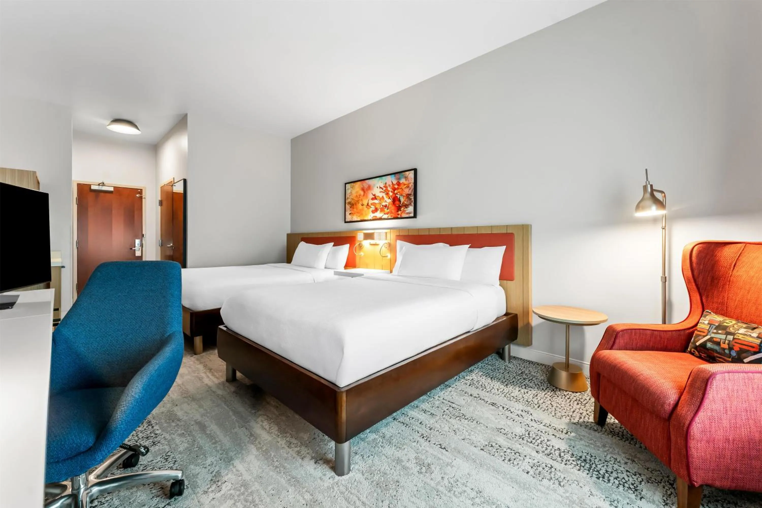 Bed in Hilton Garden Inn Warner Robins