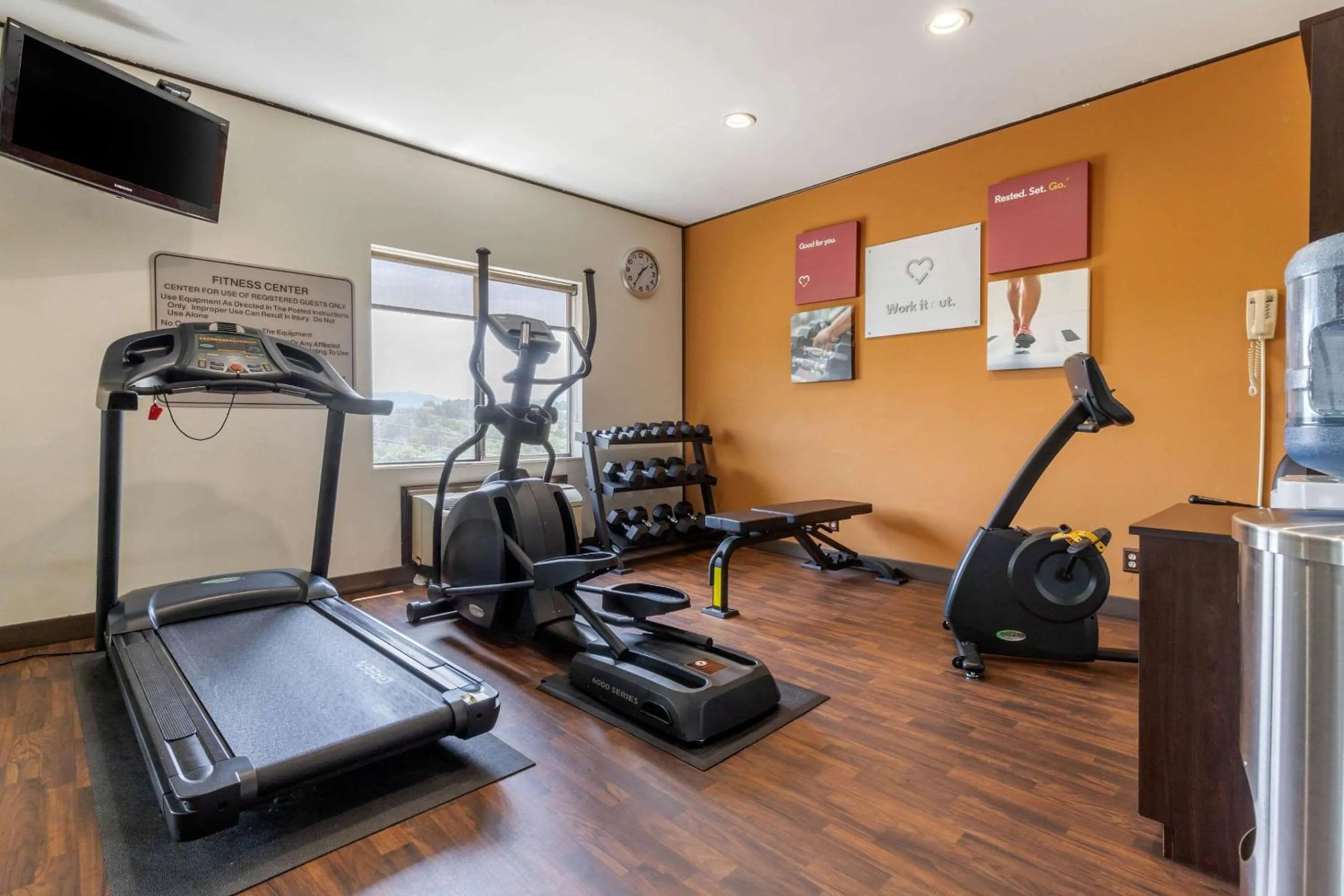 Fitness centre/facilities, Fitness Center/Facilities in Comfort Suites Johnson City near University