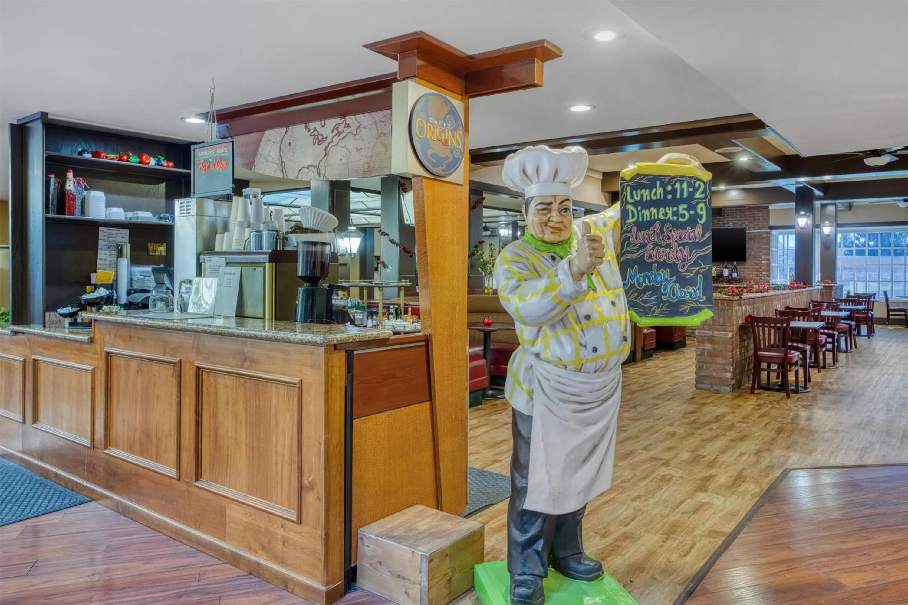 Restaurant/places to eat in SureStay Plus Hotel by Best Western Reno Airport