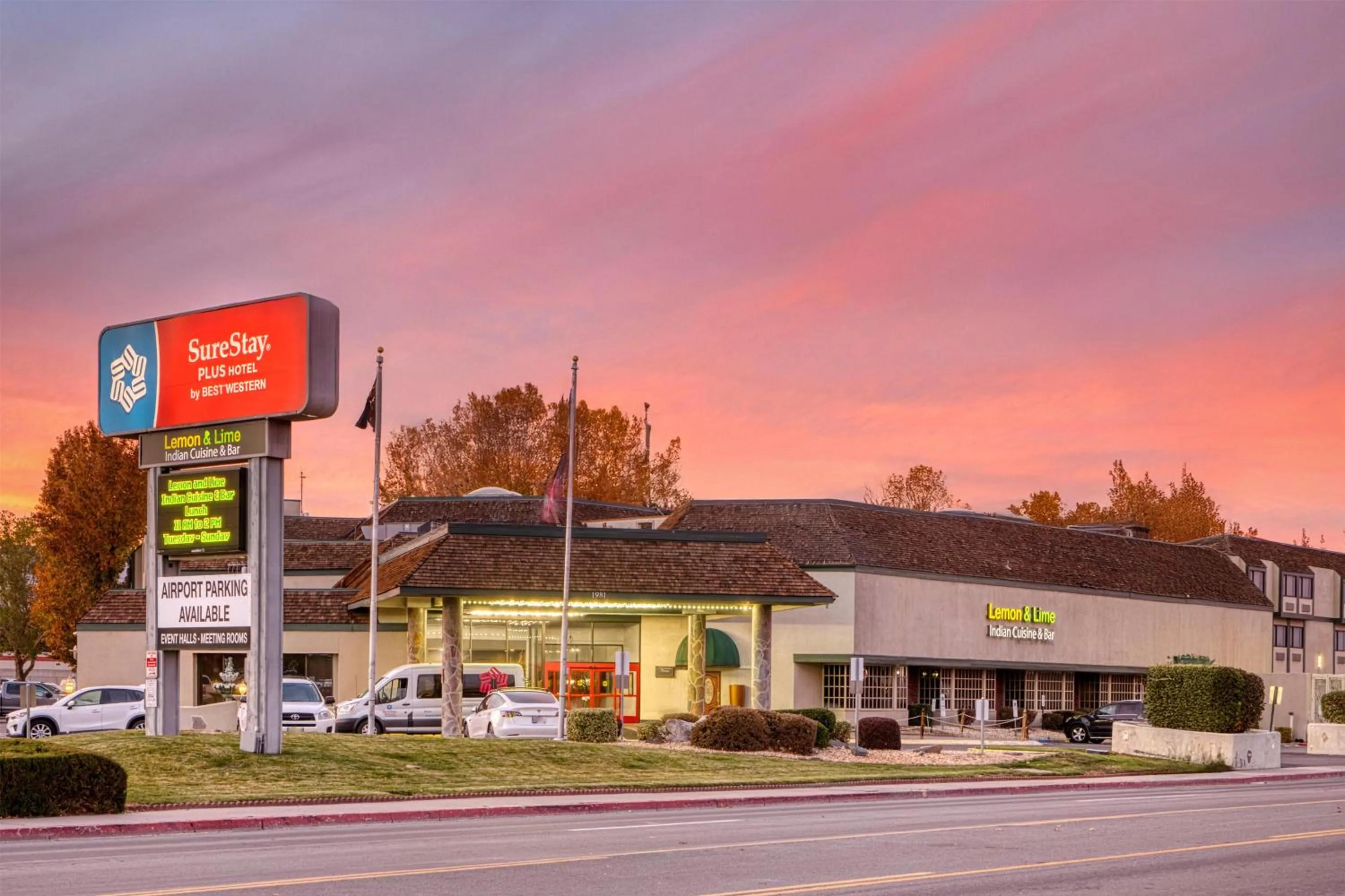 Property building in SureStay Plus Hotel by Best Western Reno Airport