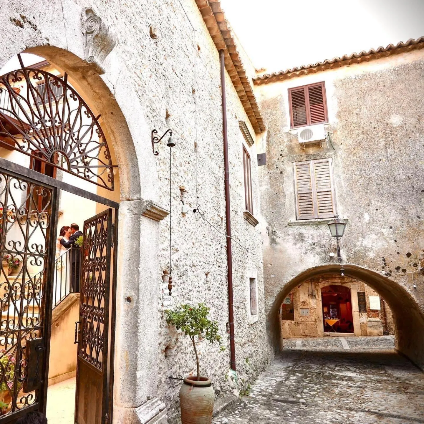 Facade/entrance in Palazzo Candida B&B