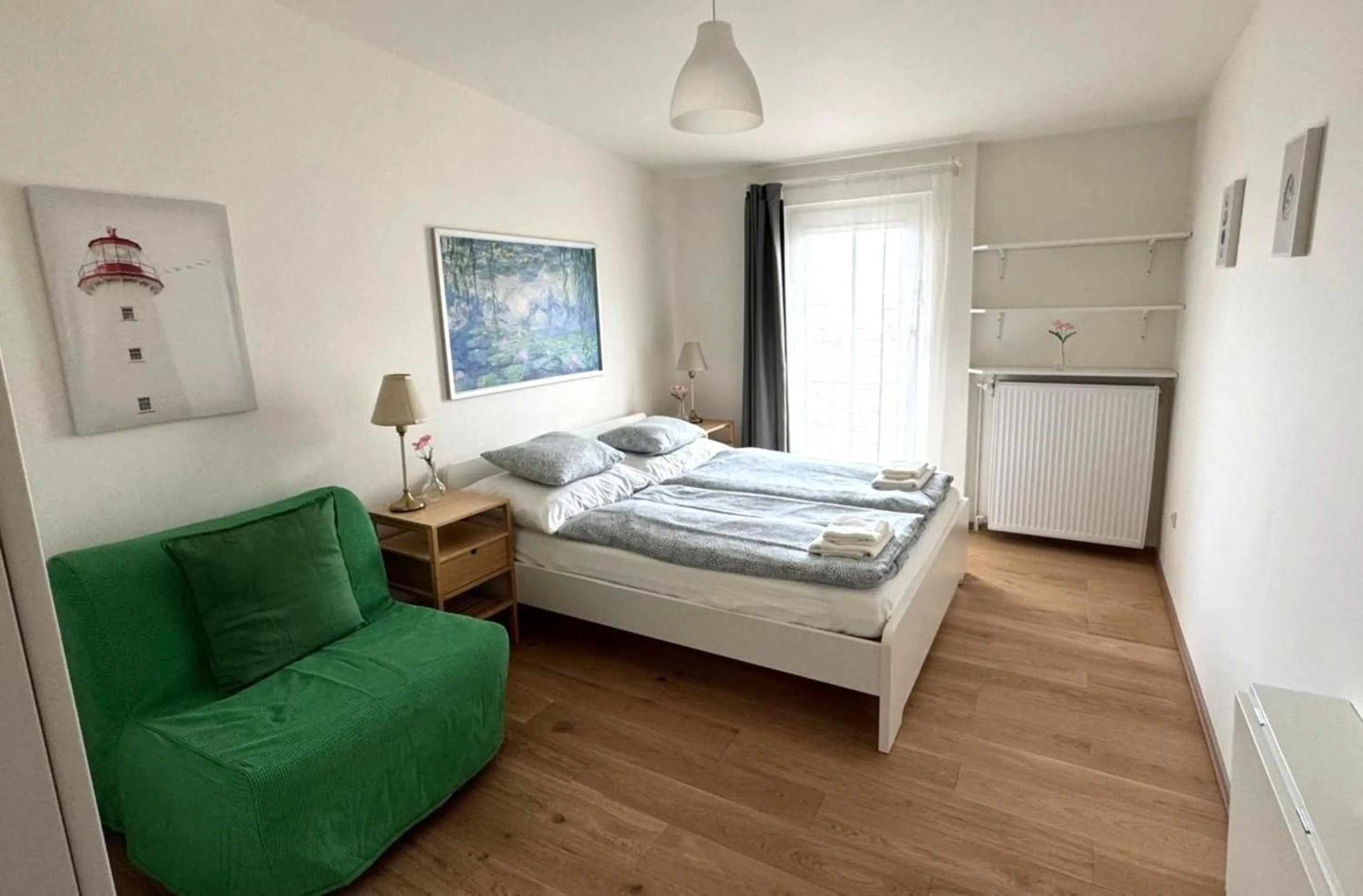 Bed in City Castle Aparthotel