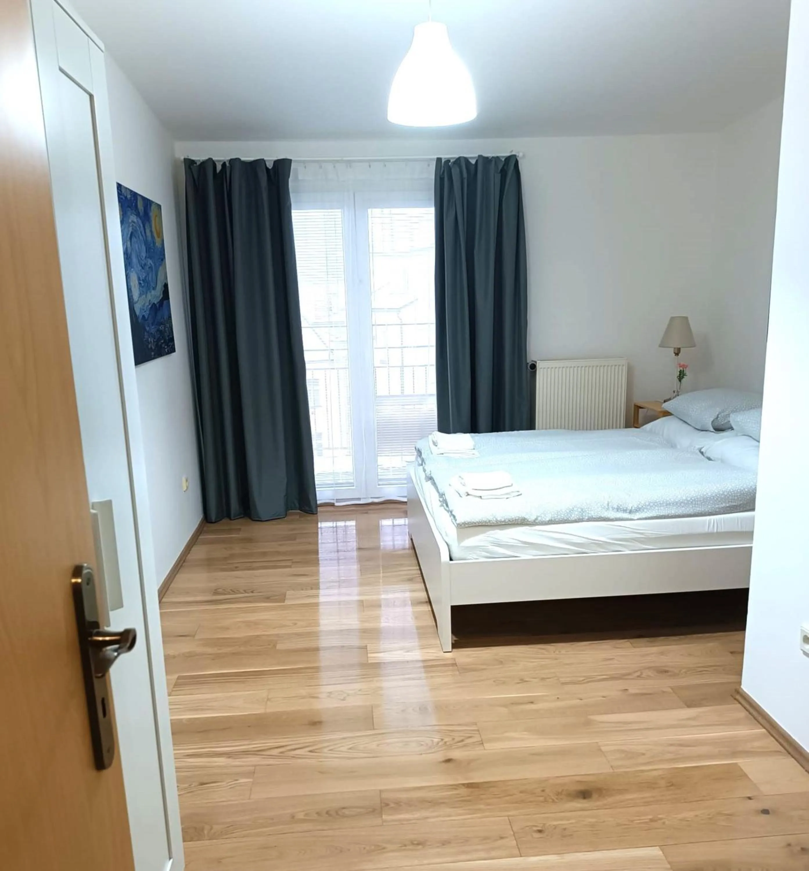 Bed in City Castle Aparthotel