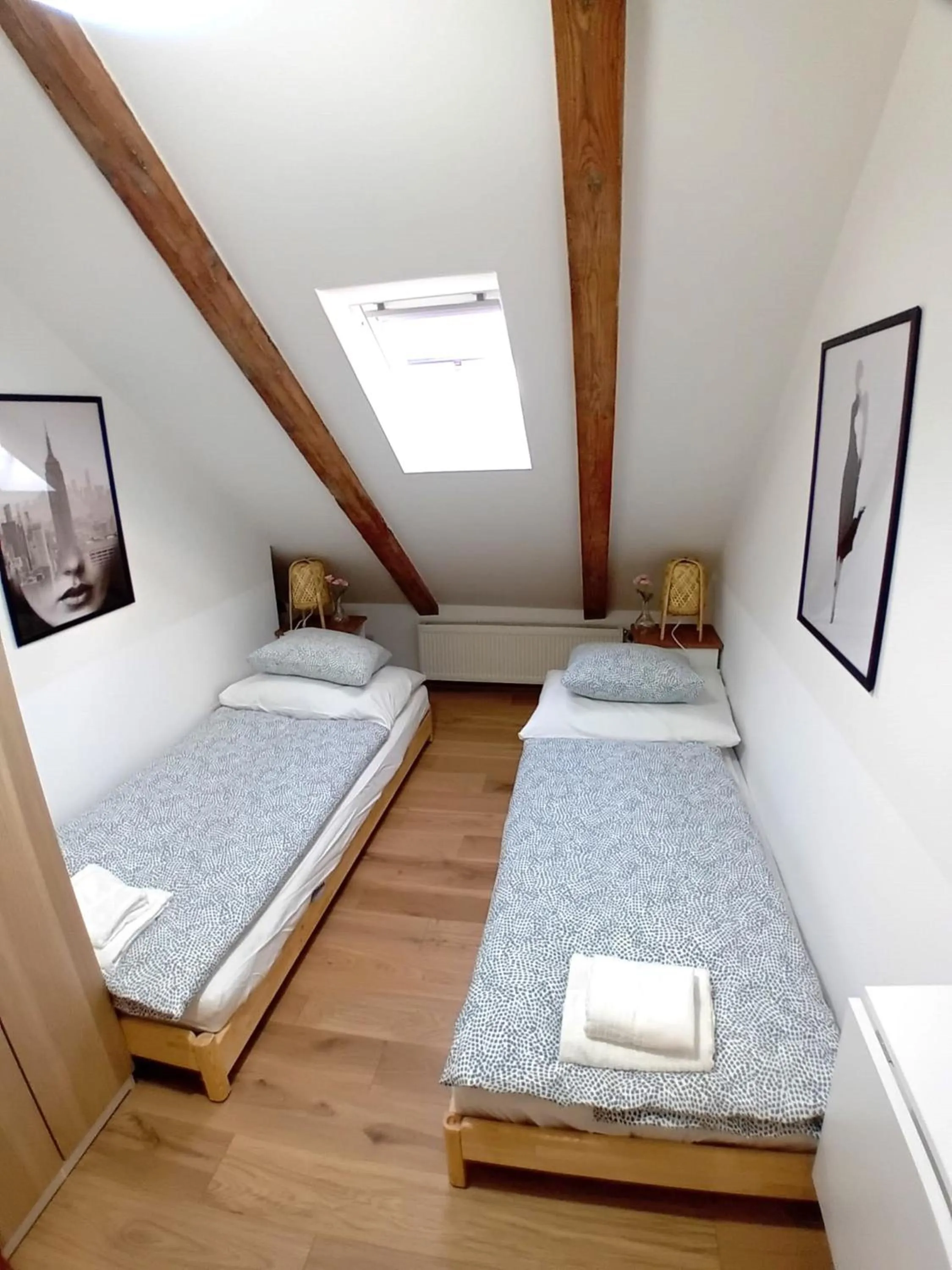 Bed in City Castle Aparthotel