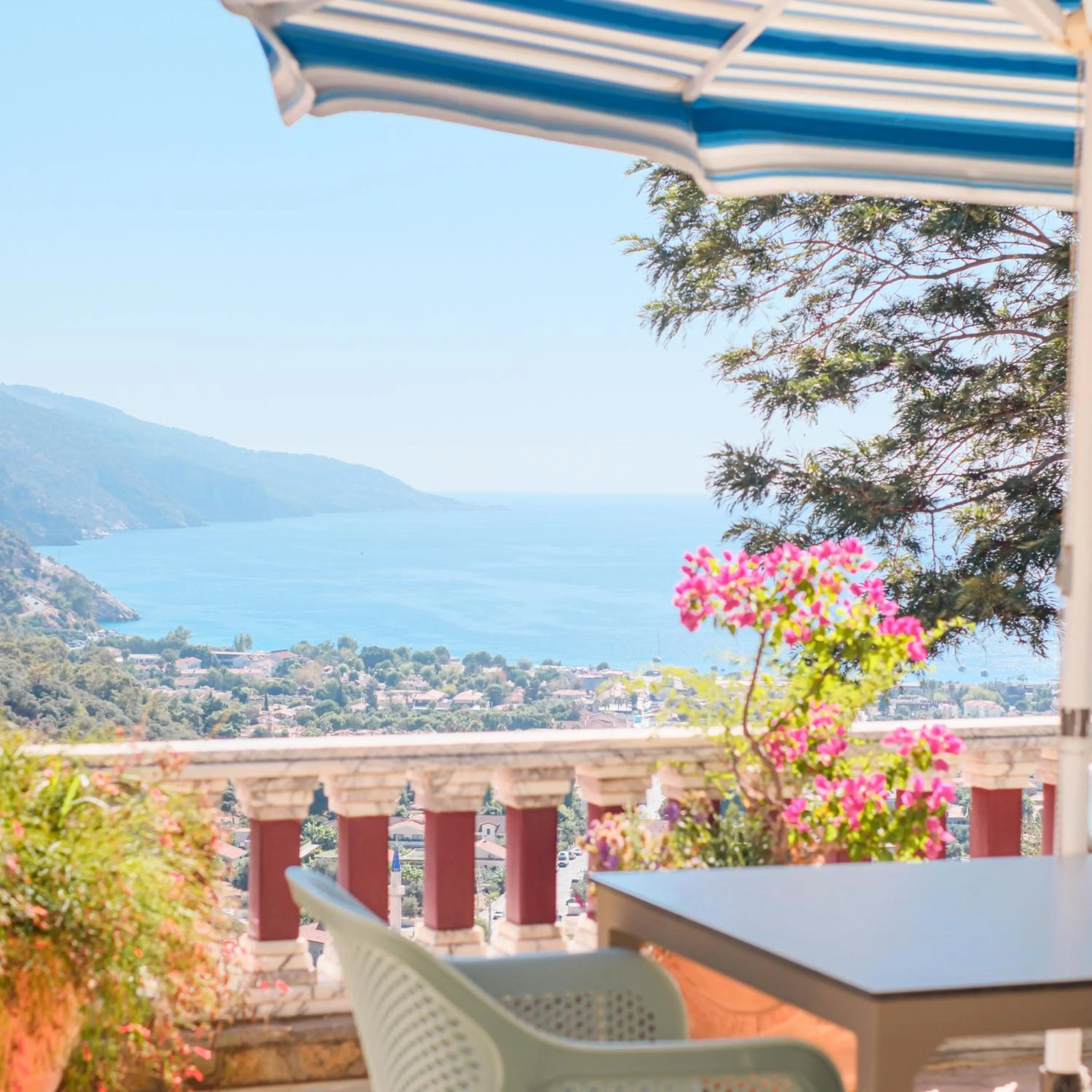 Patio in Villa Symbola