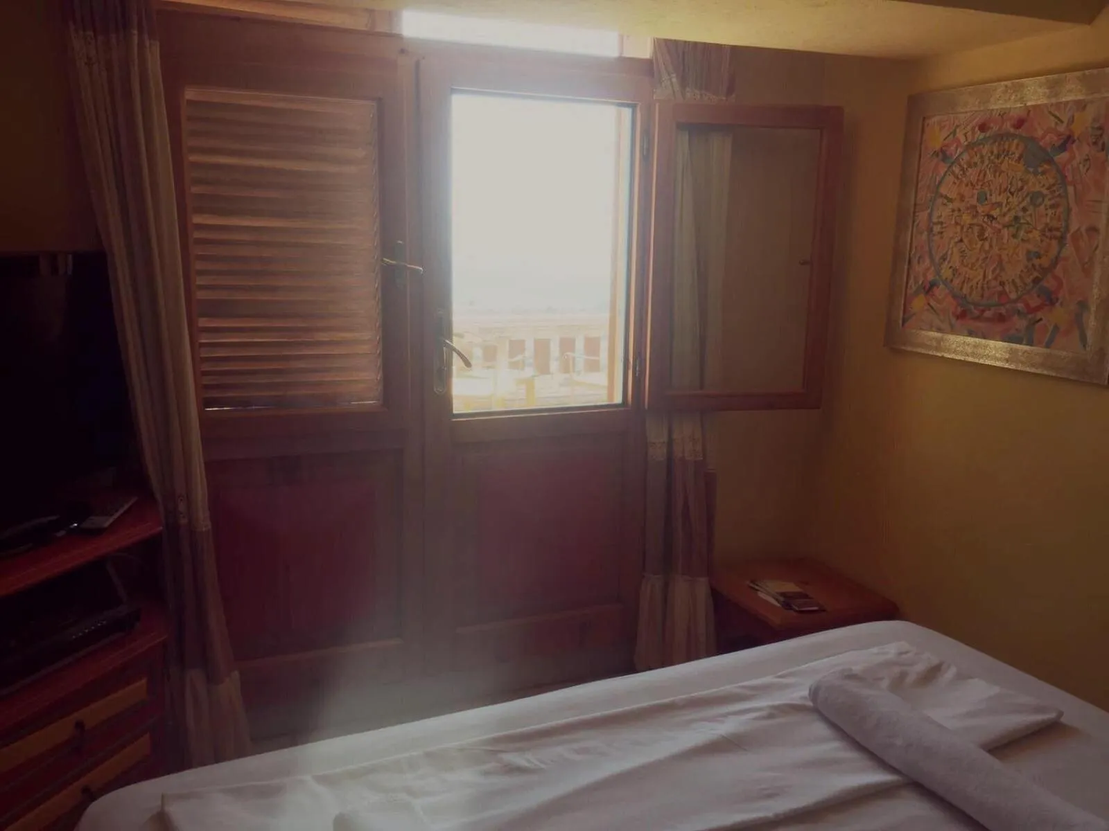 Bedroom, Bed in Villa Symbola