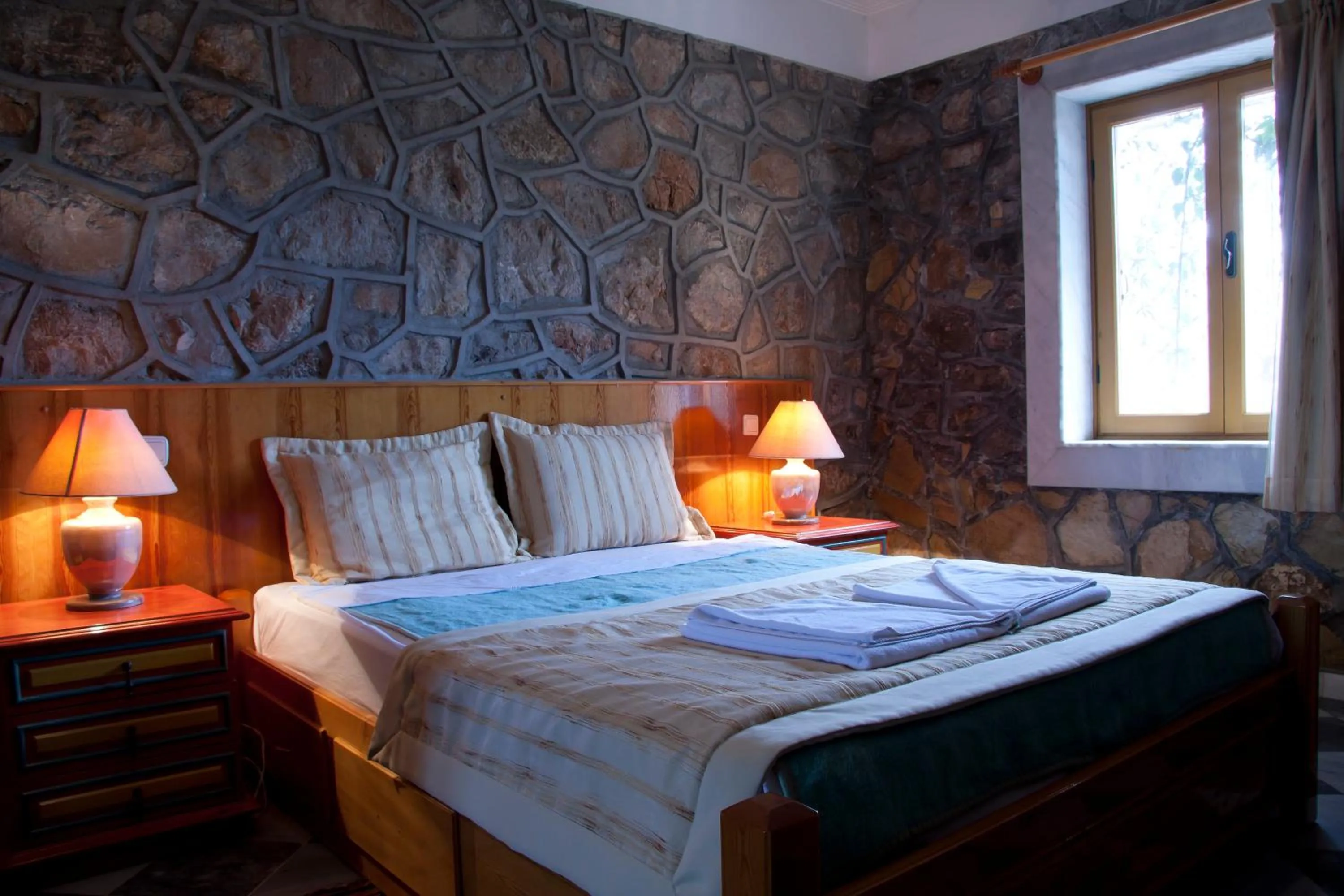 Bedroom, Bed in Villa Symbola