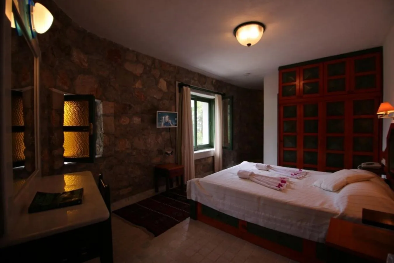 Bedroom, Bed in Villa Symbola