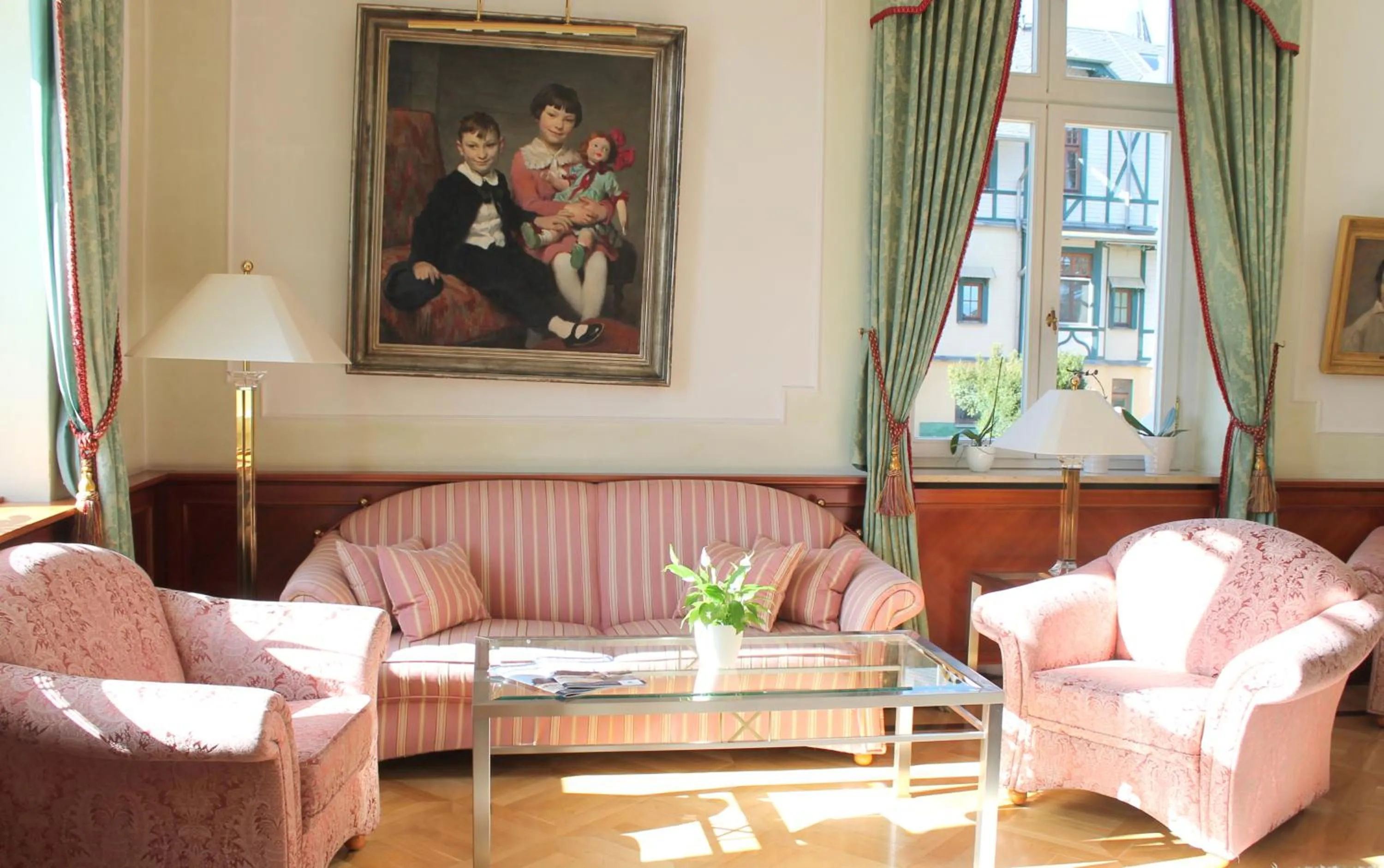 Lobby or reception in Usedom Palace