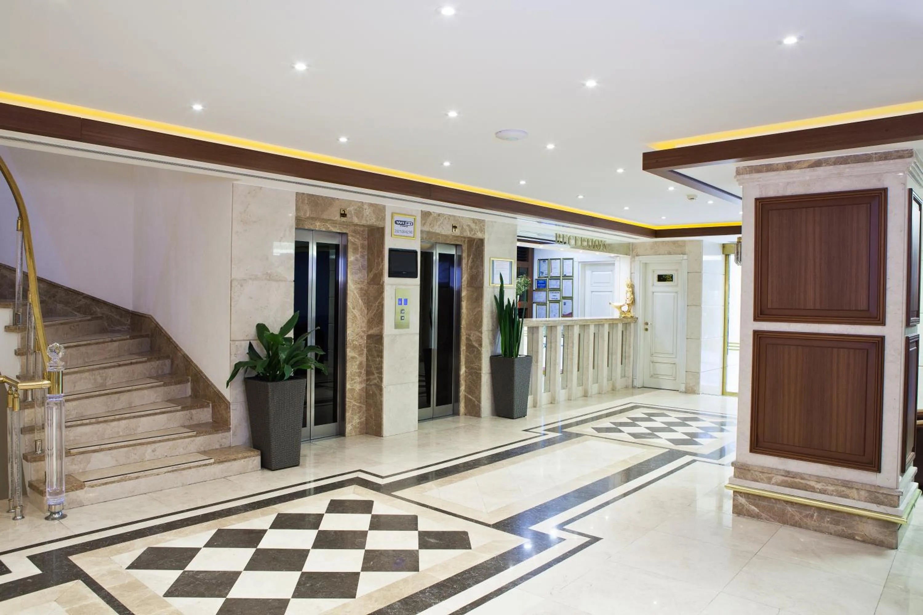 Lobby or reception in Grand Asiyan Hotel