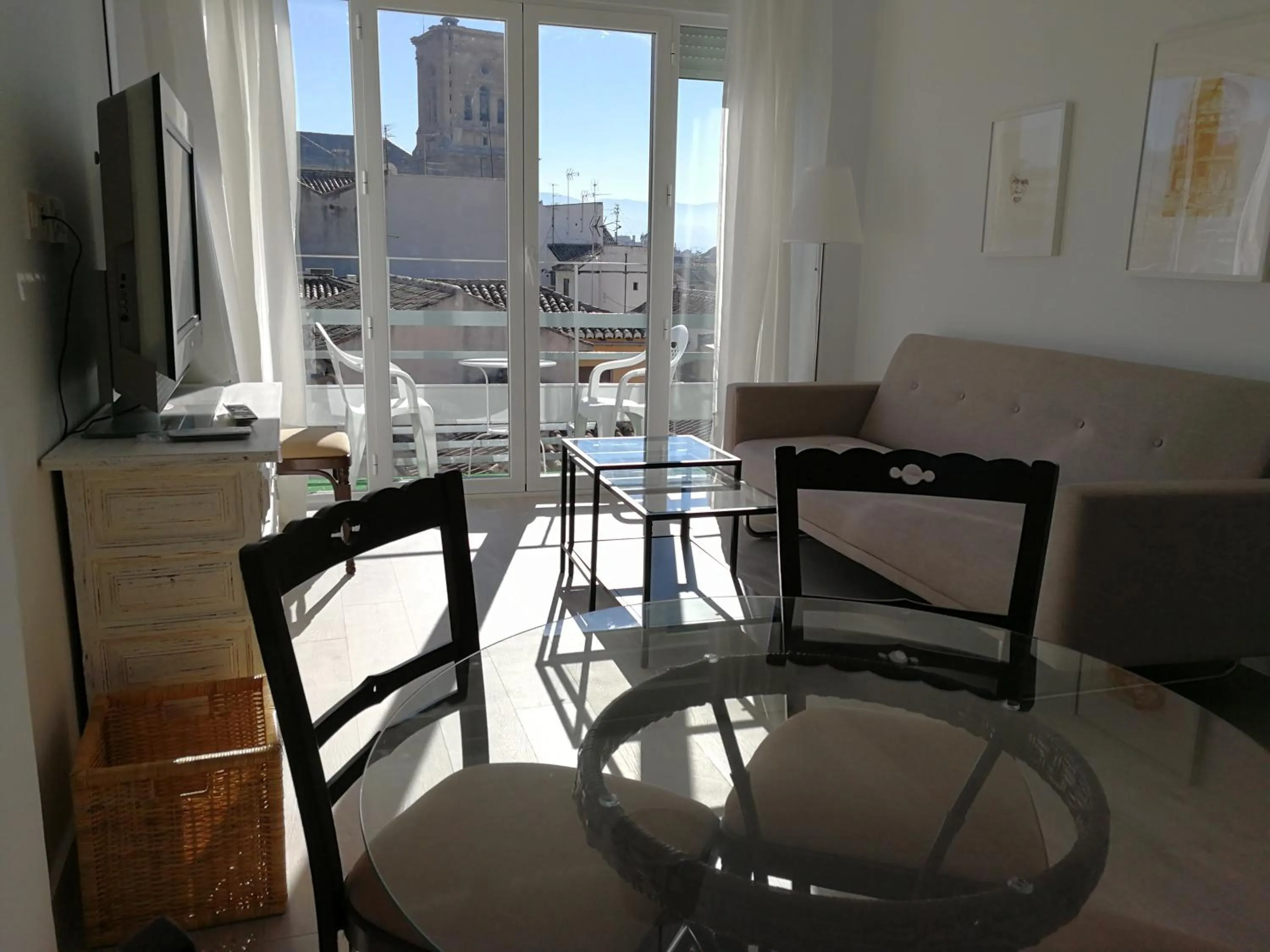 Balcony/Terrace in Casa Montalbán Apartamentos Turísticos