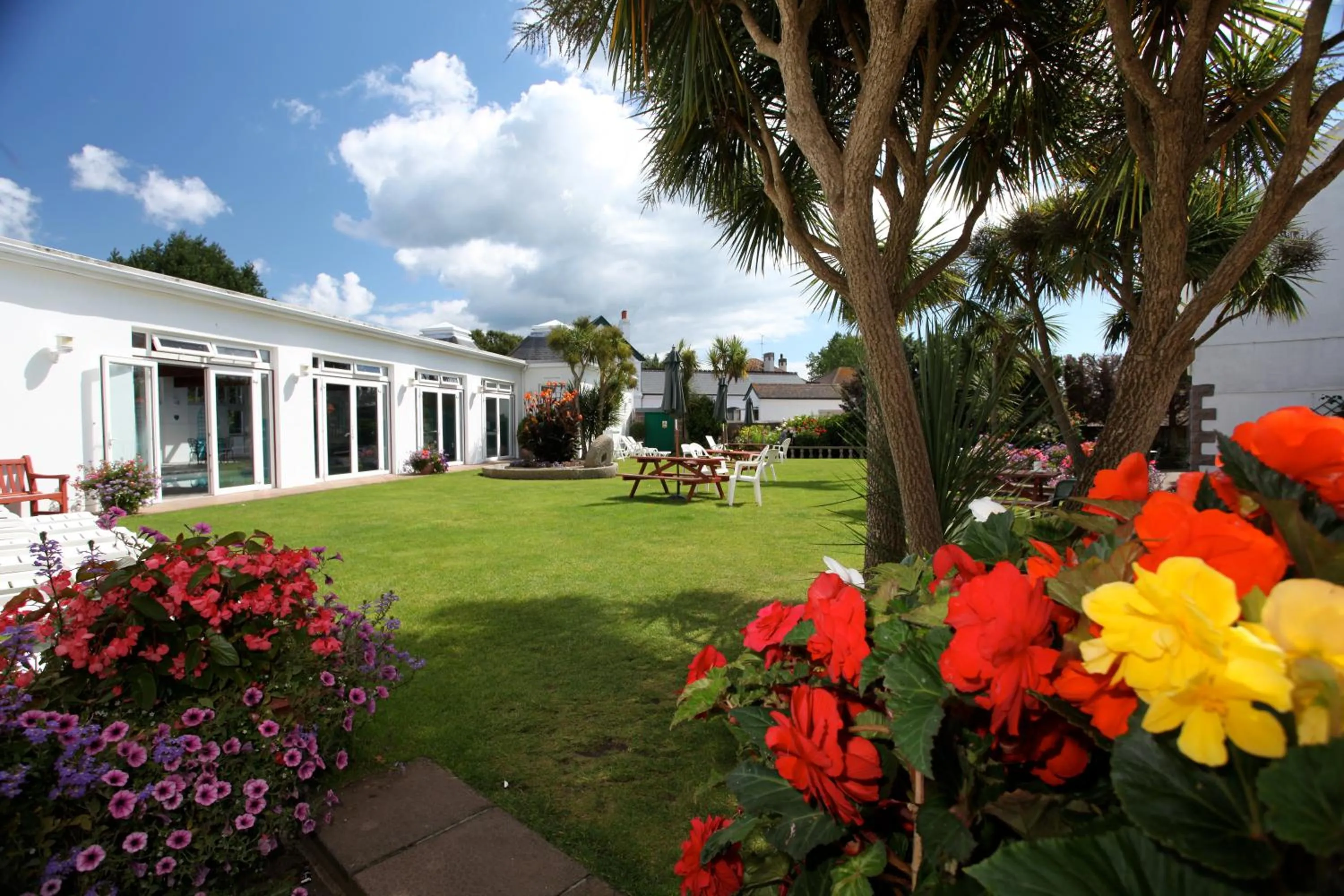 Garden in Beausite Hotel