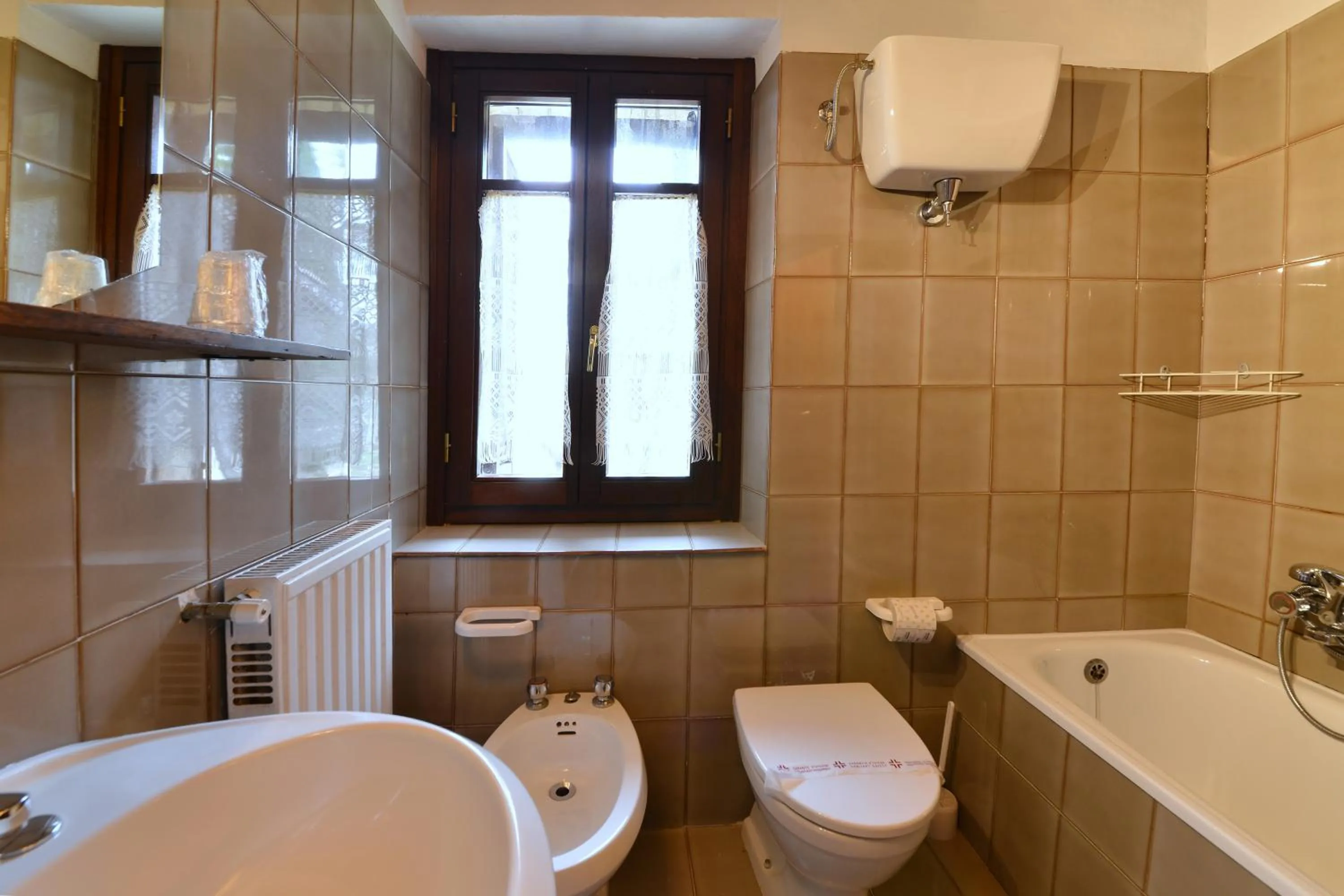 Bathroom in Agriturismo Sasso Rosso