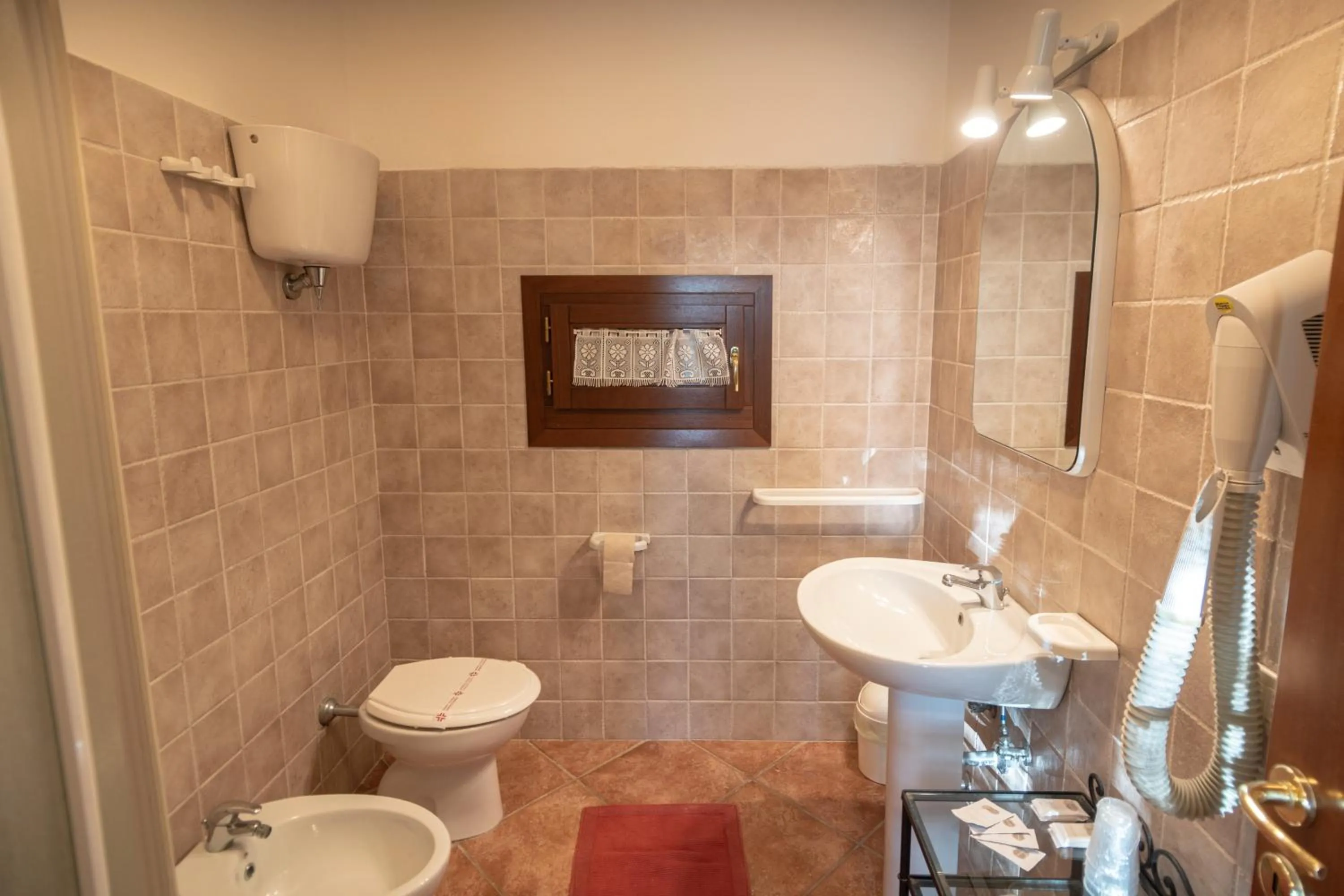 Bathroom in Agriturismo Sasso Rosso