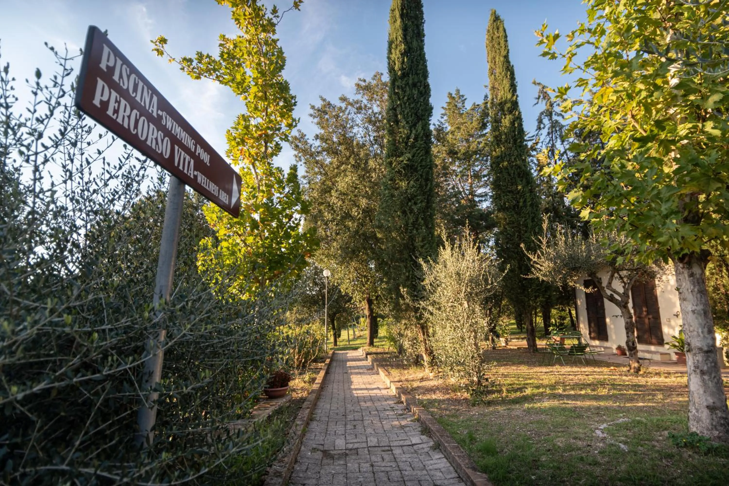 Garden in Agriturismo Sasso Rosso