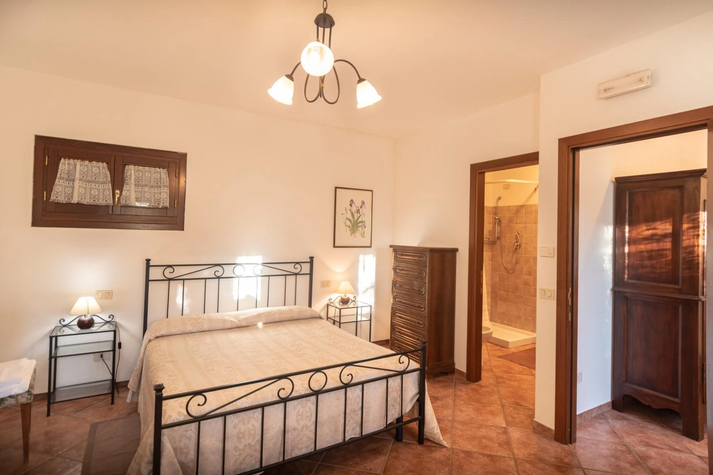 Photo of the whole room, Bed in Agriturismo Sasso Rosso