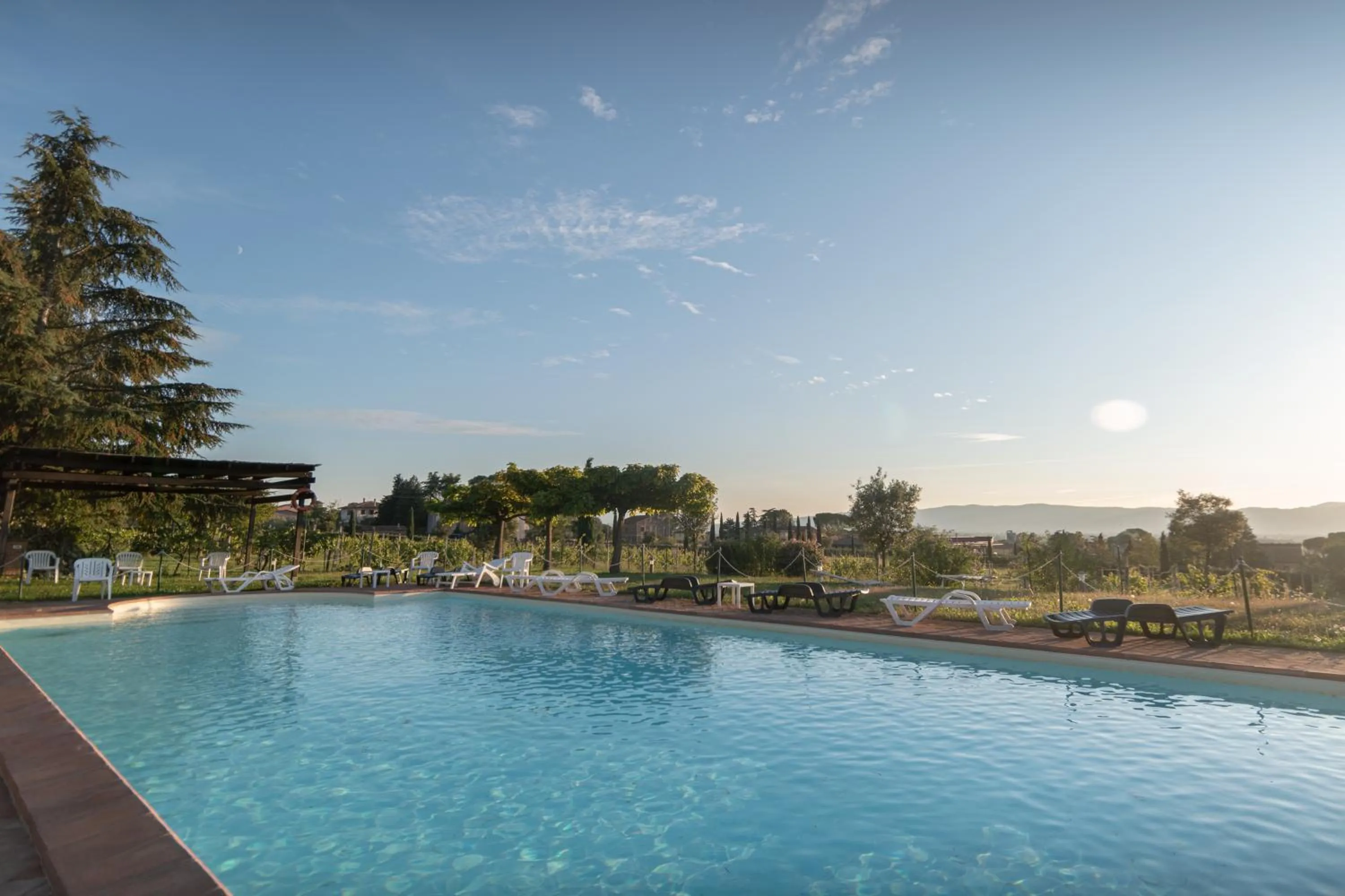 Swimming pool in Agriturismo Sasso Rosso
