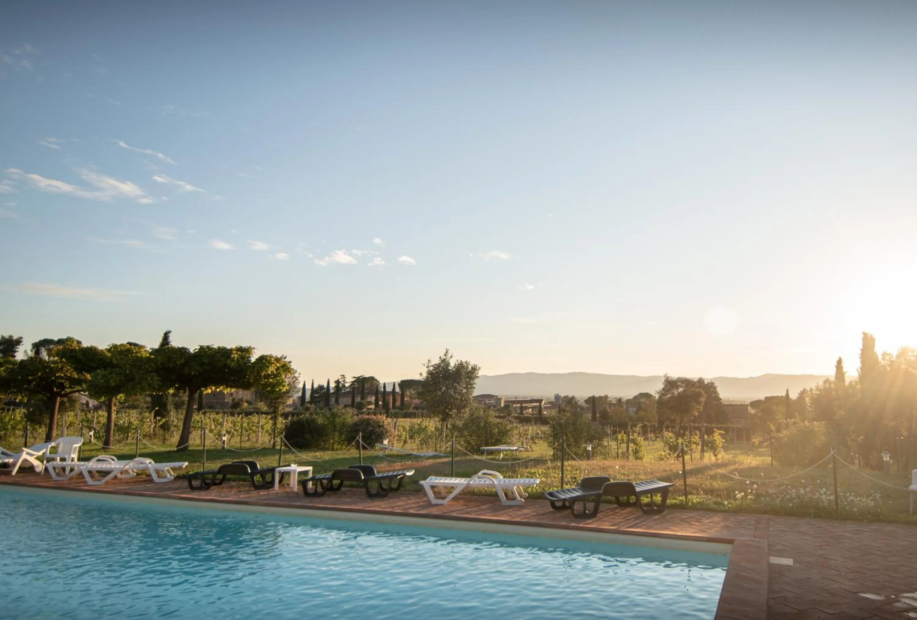 Swimming pool in Agriturismo Sasso Rosso