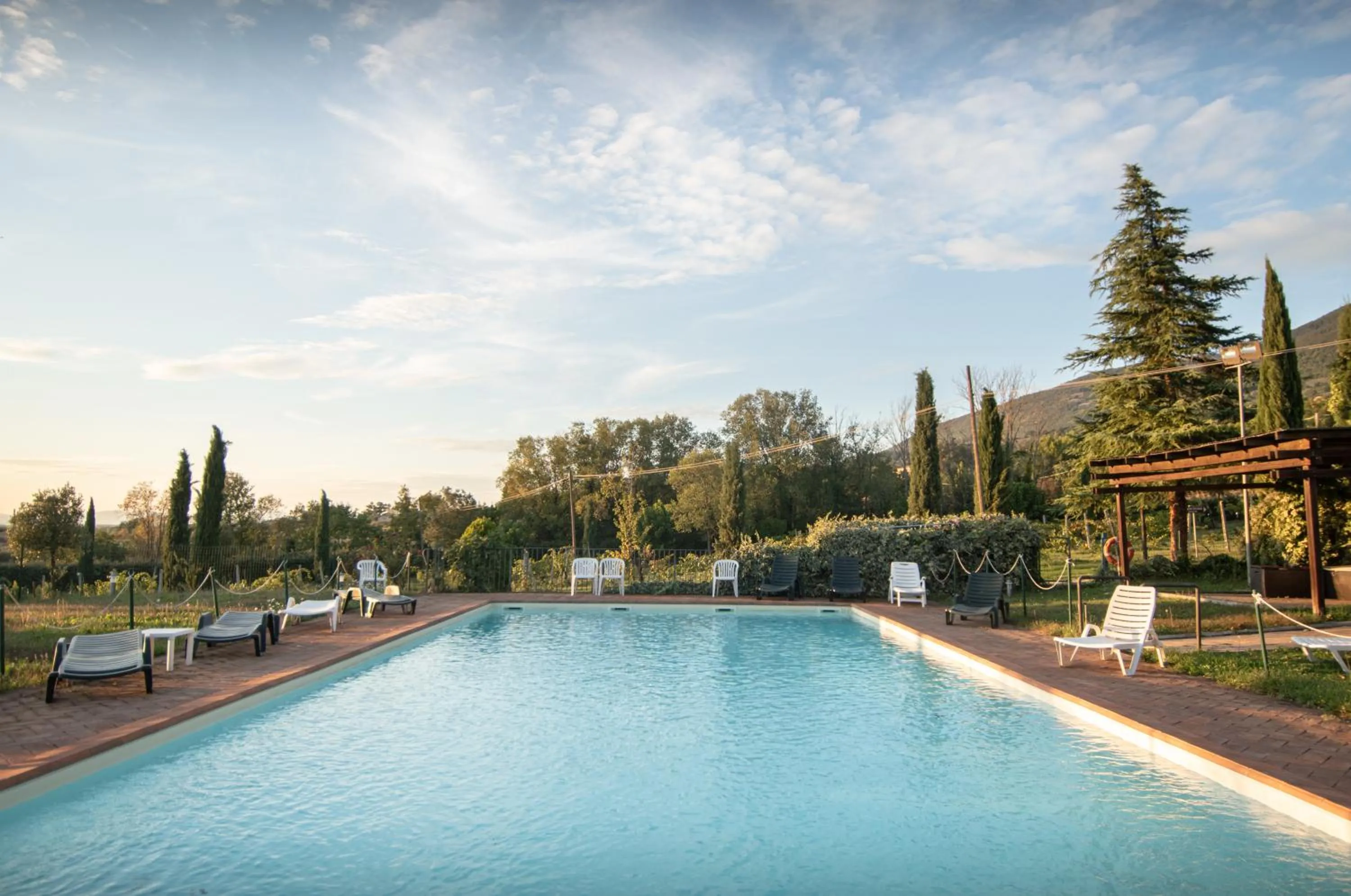 Swimming pool in Agriturismo Sasso Rosso