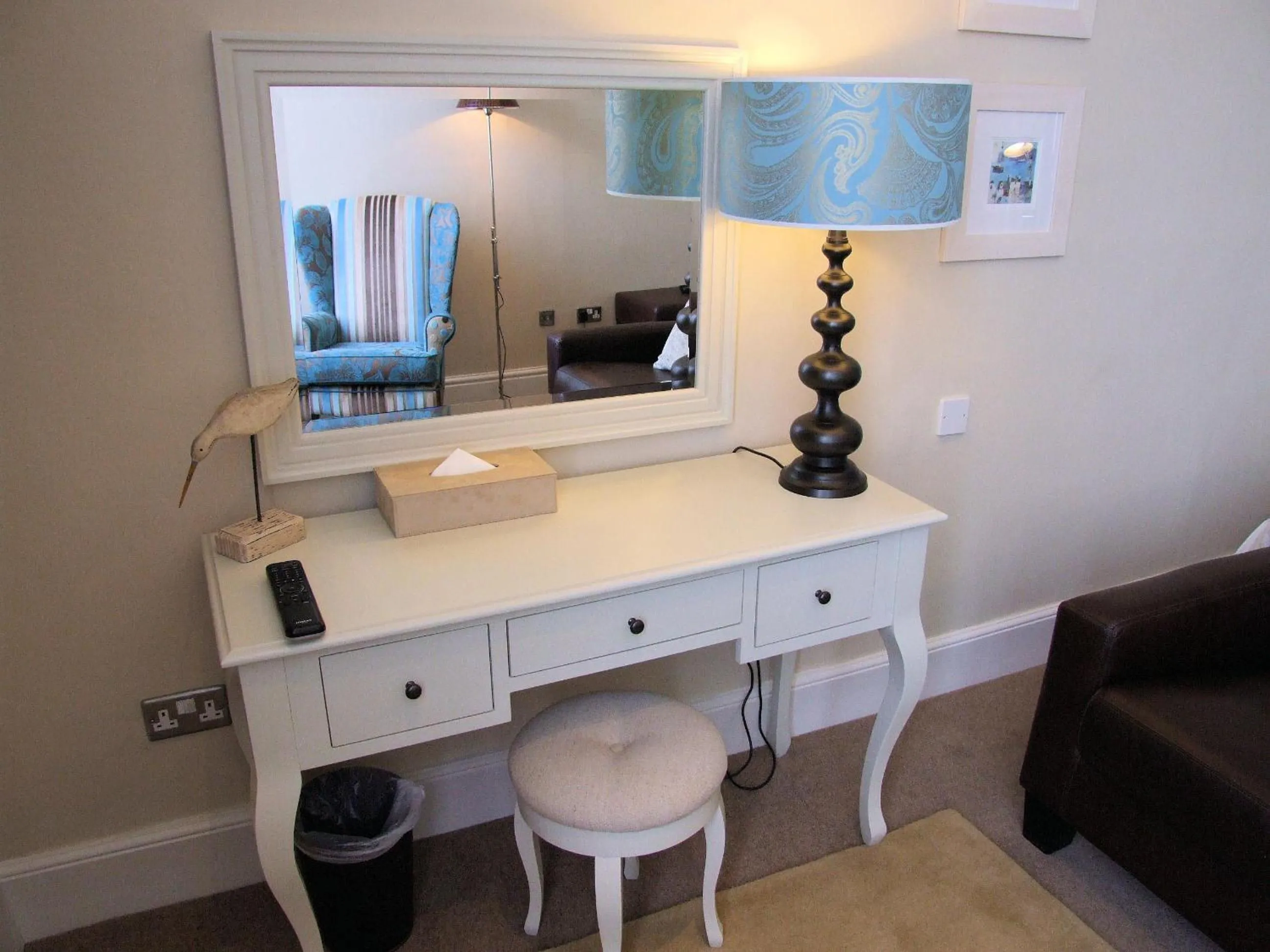 Seating area in The Old Custom House