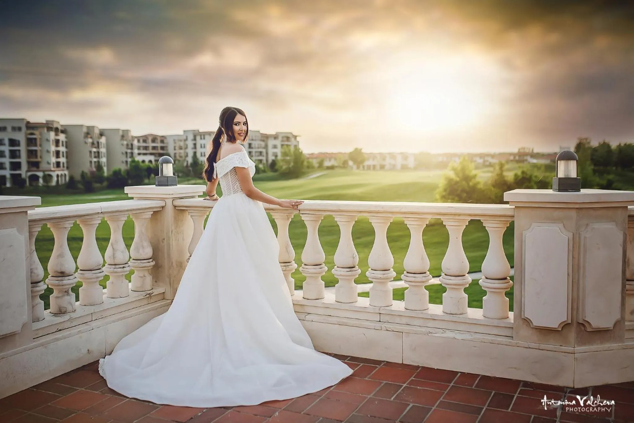 Sunset in Lighthouse Golf & Spa Hotel