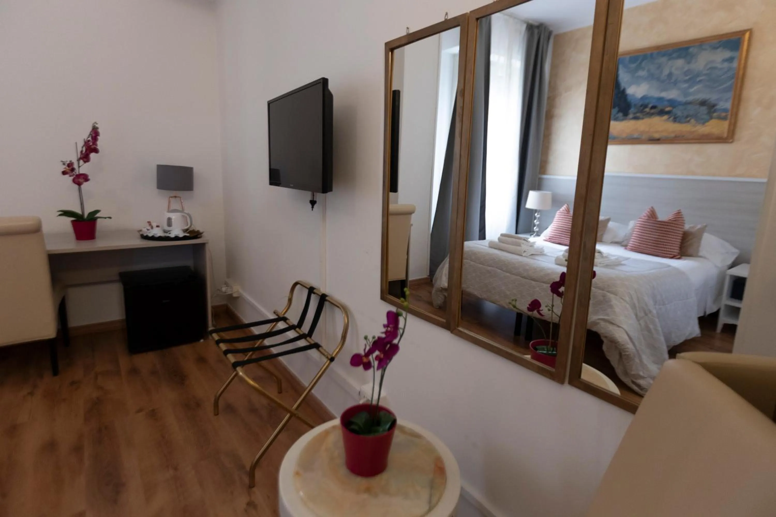 Photo of the whole room, Bed in Soggiorno La Coccinella