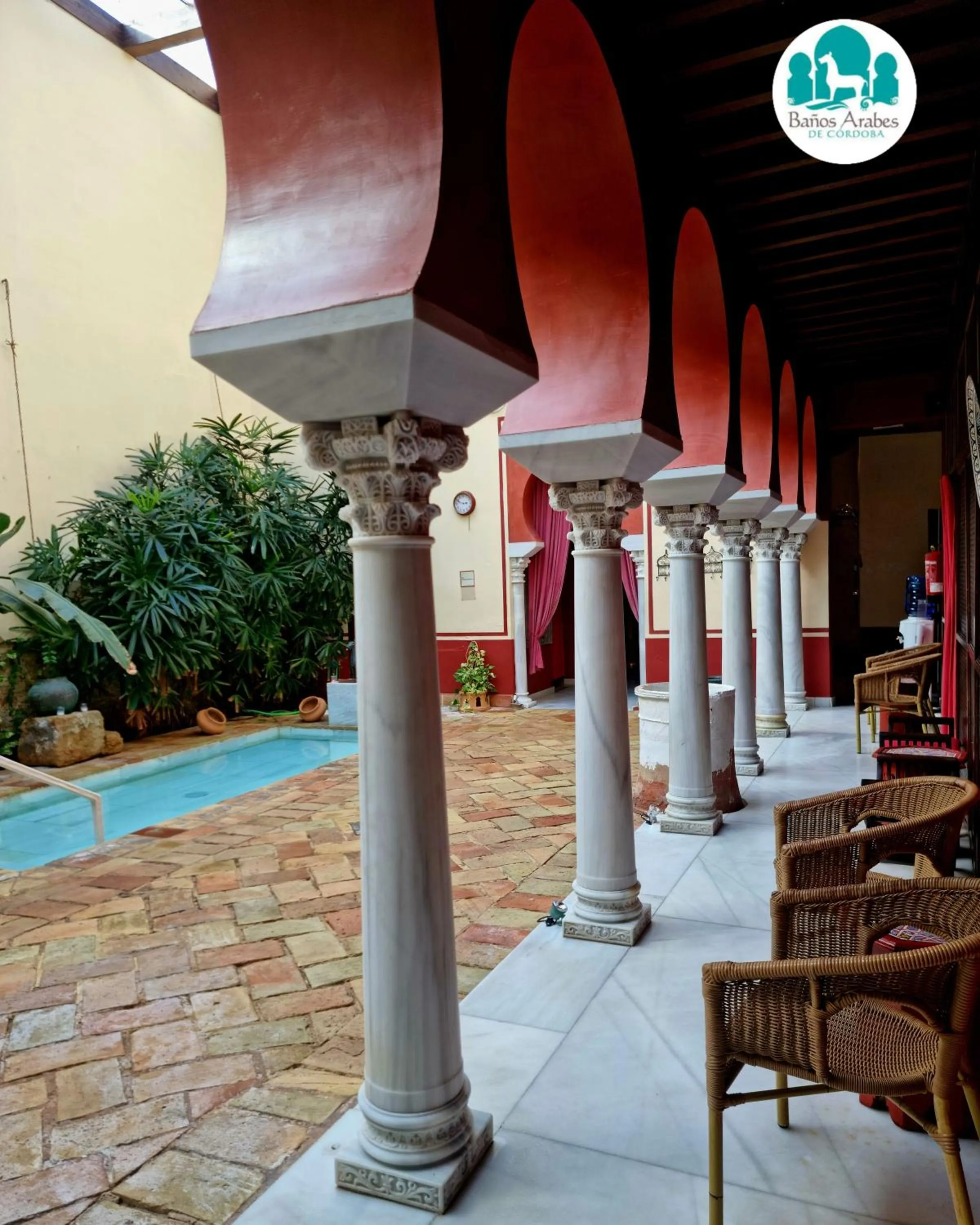 Patio in Hospederia Baños Arabes De Cordoba