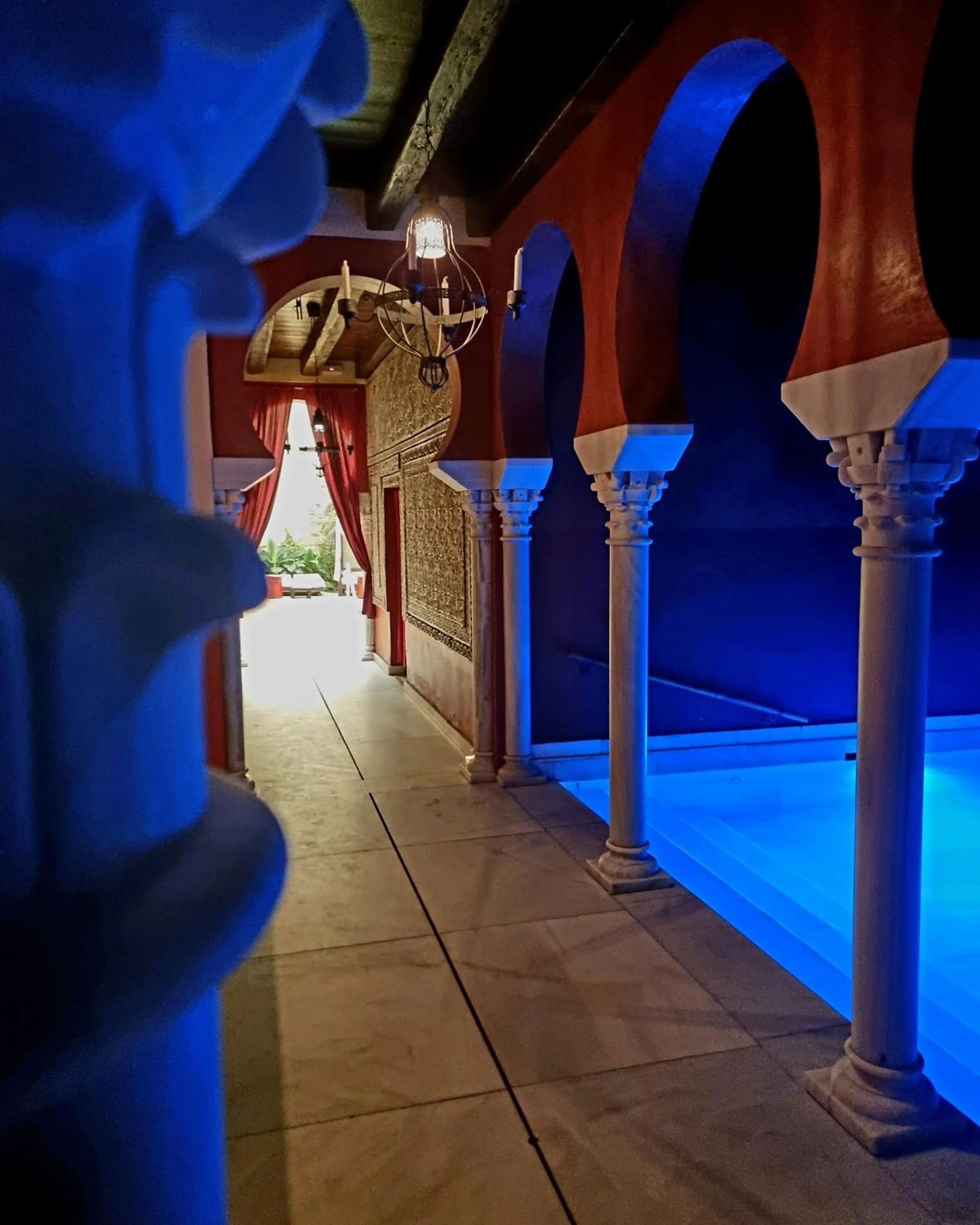 Hot Spring Bath in Hospederia Baños Arabes De Cordoba