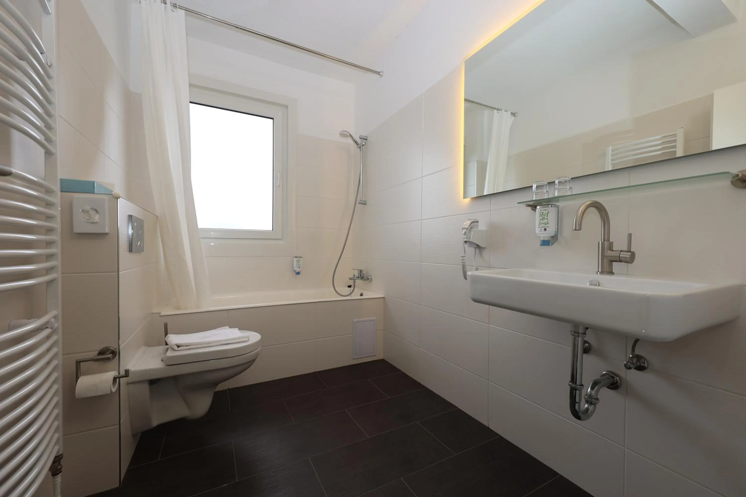 Shower in Hotel Zum Gründle