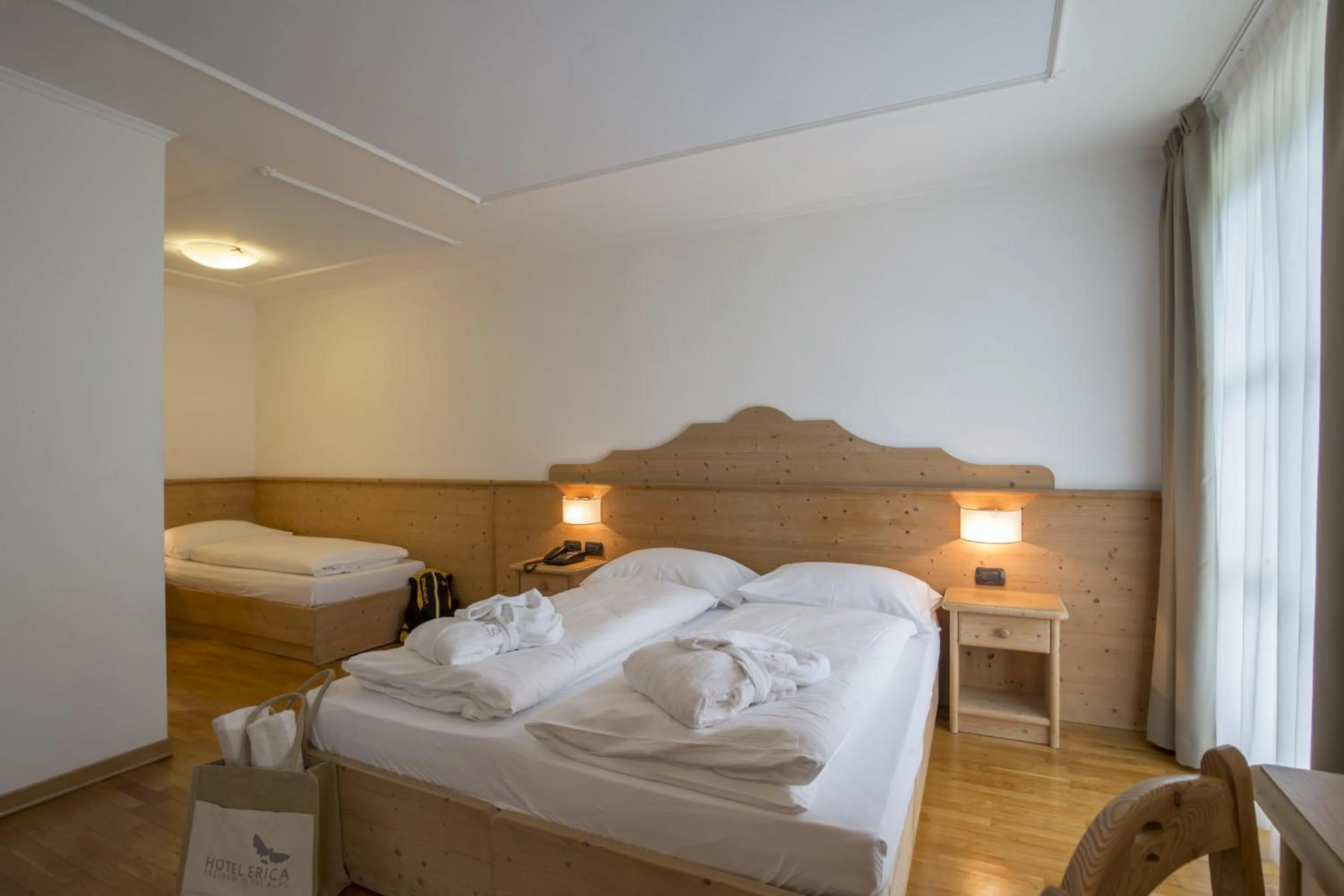 Bedroom, Bed in Hotel Erica