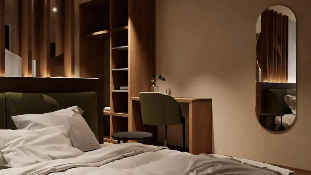 Photo of the whole room, Bed in Hotel Erica