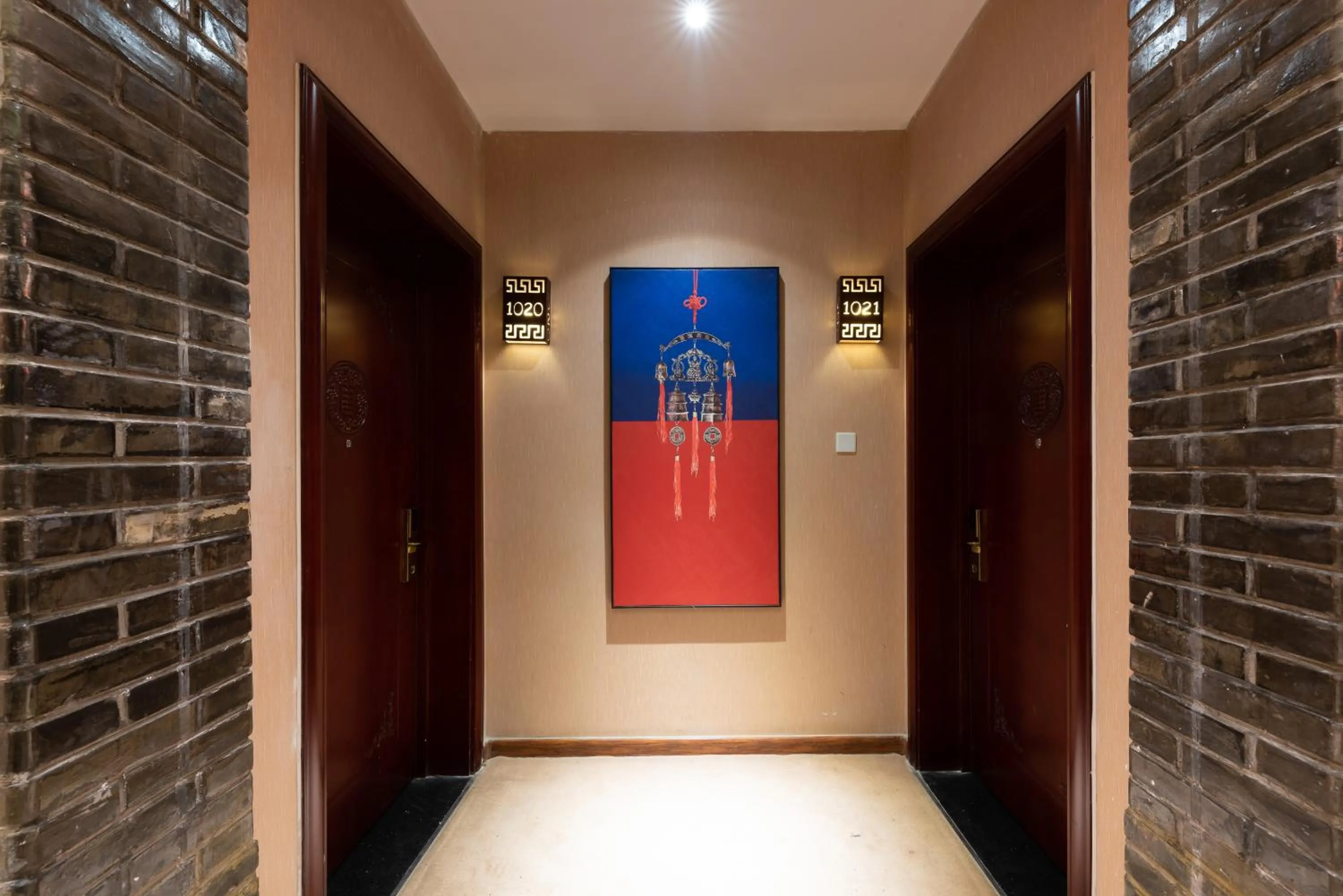 Decorative detail in Chinese Culture Holiday Hotel 唐府