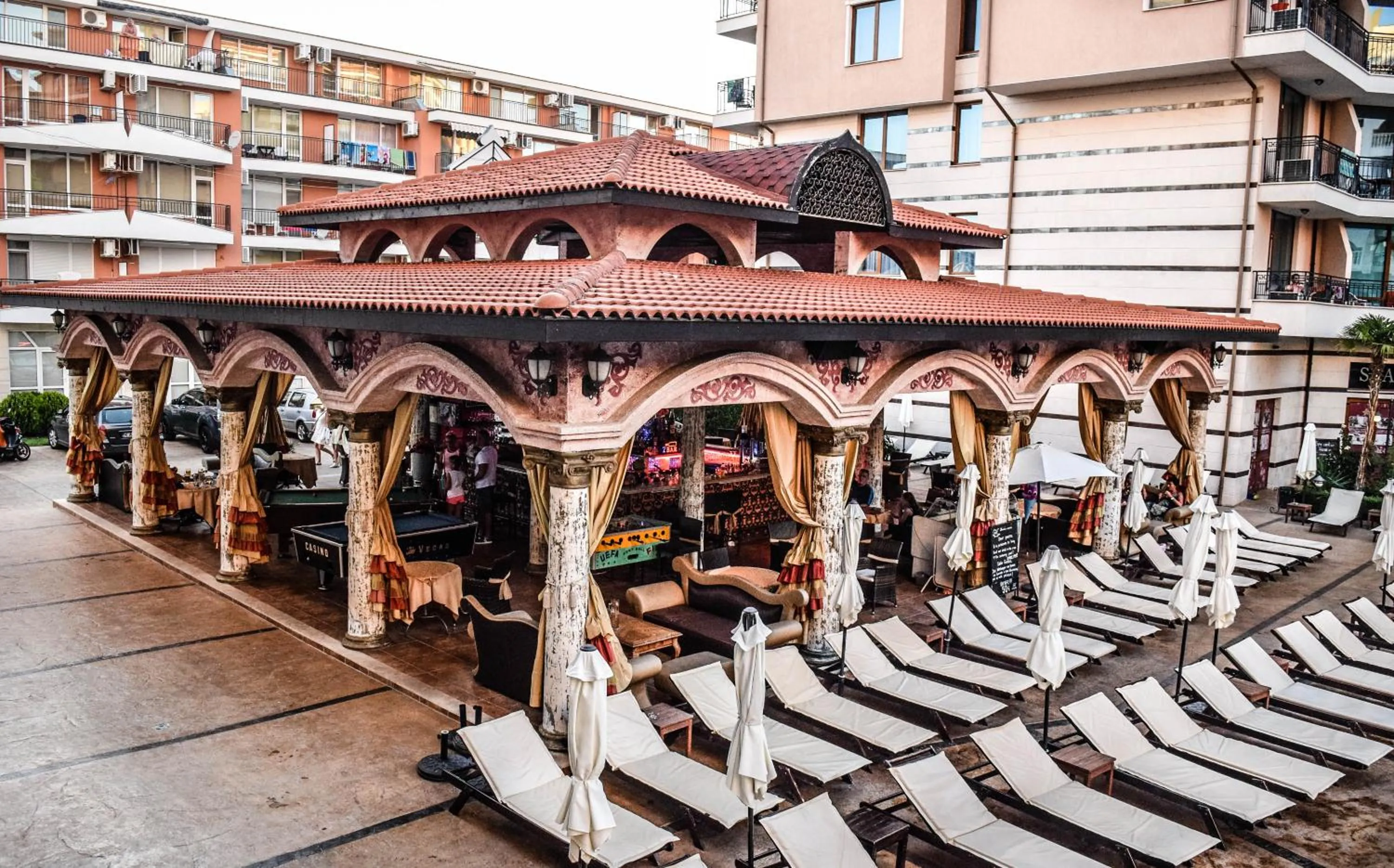 Lounge or bar in Karolina Hotel