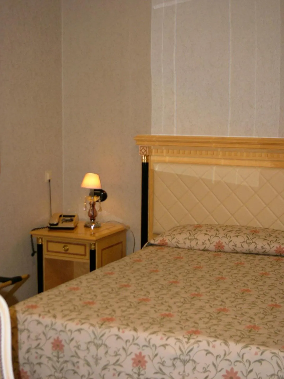 Decorative detail, Bed in Hotel Lido