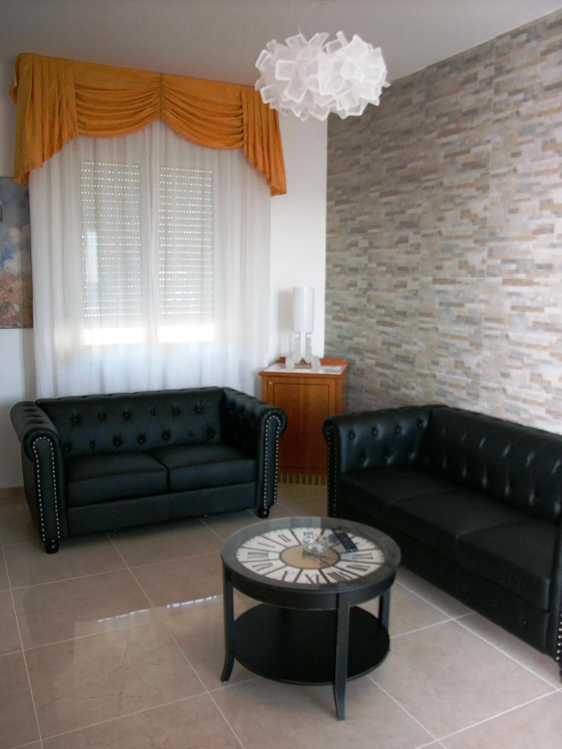 Communal lounge/ TV room in Hotel Lido