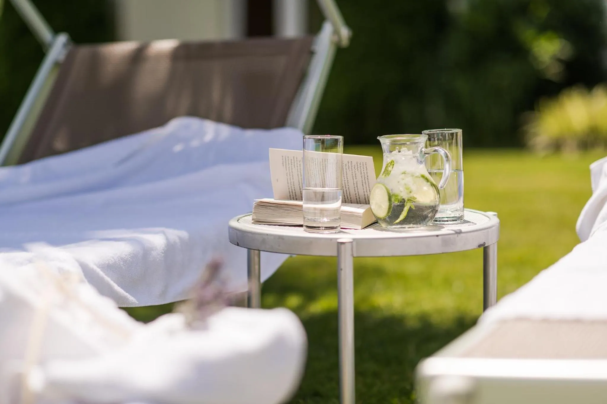 Garden in Hotel Mandelhof