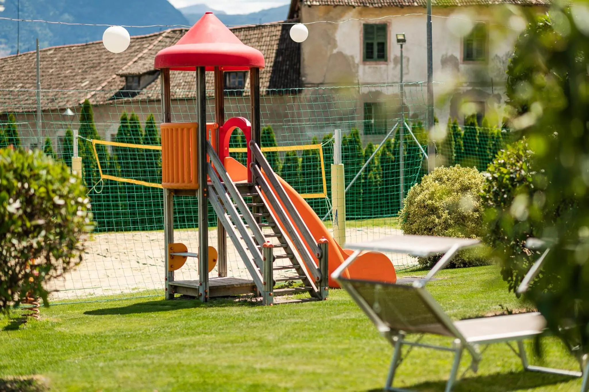 Children play ground in Hotel Mandelhof