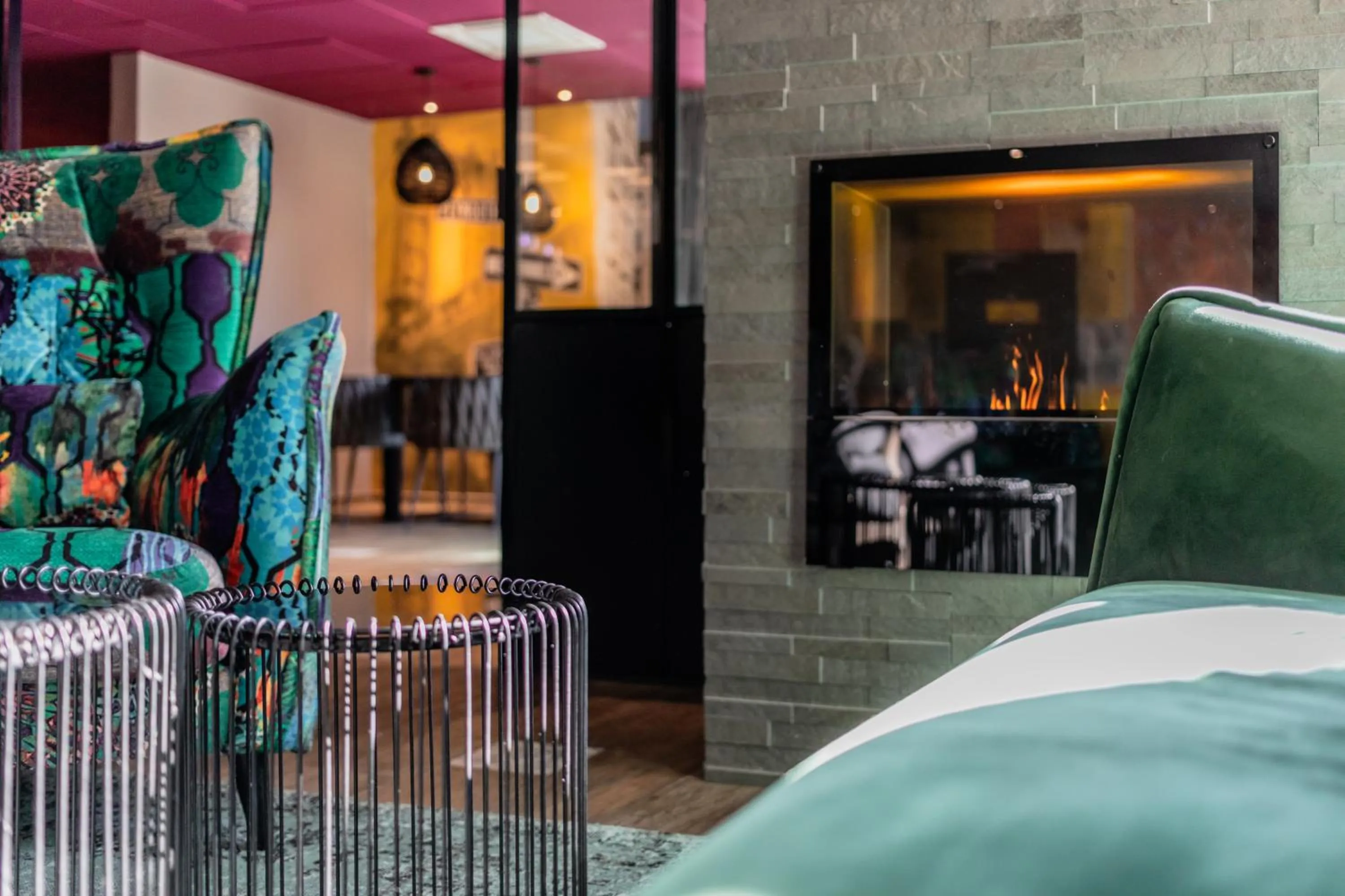 Lounge or bar, Bed in Best Western Aquakub